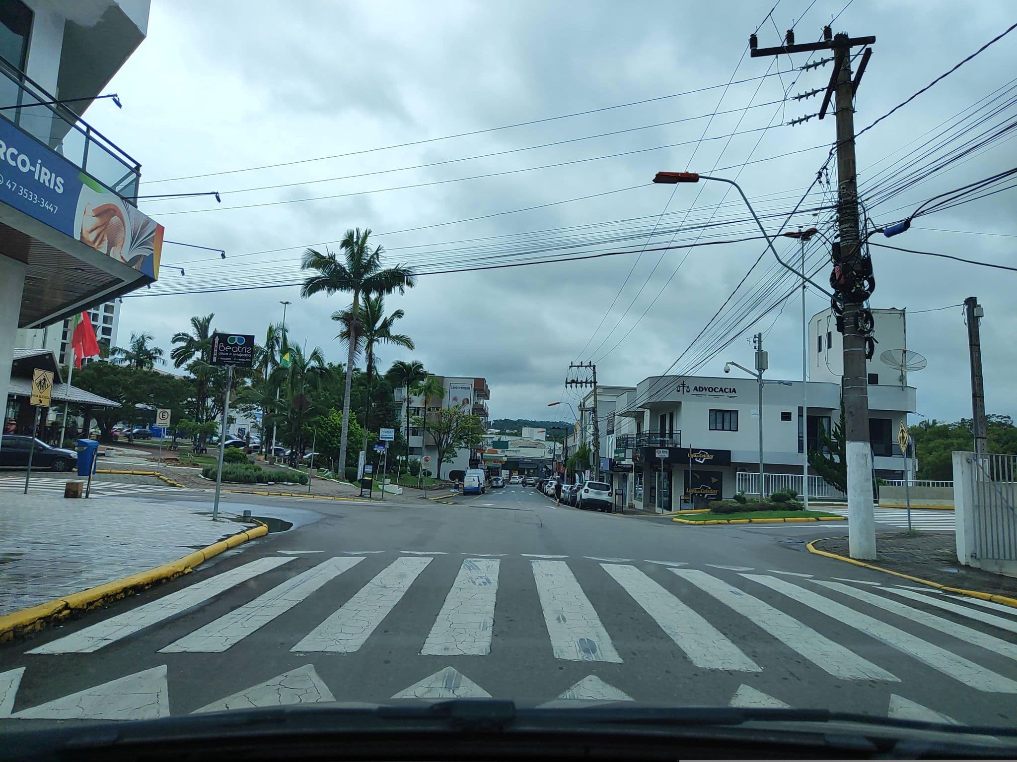 Street view near Muller Palace Hotel, Ituporanga — © guilhermebelegante (CC BY-SA · Mapillary)