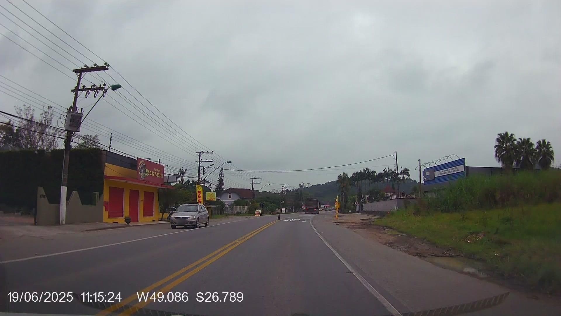 Street view near Presto Hotel e Restaurante, Pomerode — © tomio (CC BY-SA · Mapillary)