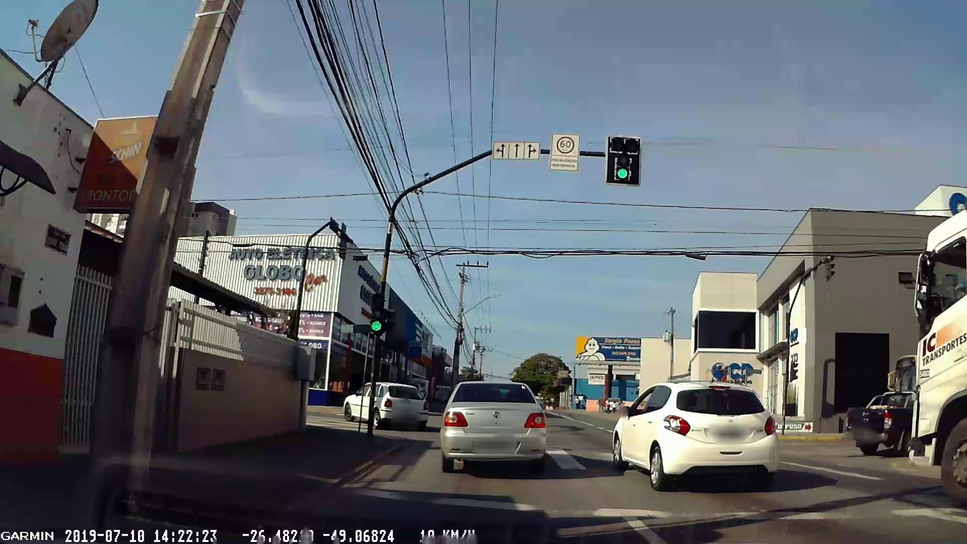 Street view near Pousada Renascer, Jaraguá do Sul — © tomio (CC BY-SA · Mapillary)