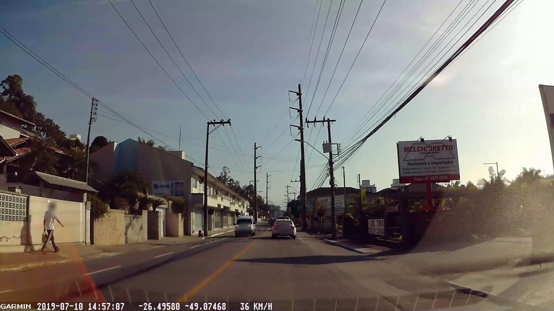 Street view near Pousada Dririos House, Jaraguá do Sul — © tomio (CC BY-SA · Mapillary)