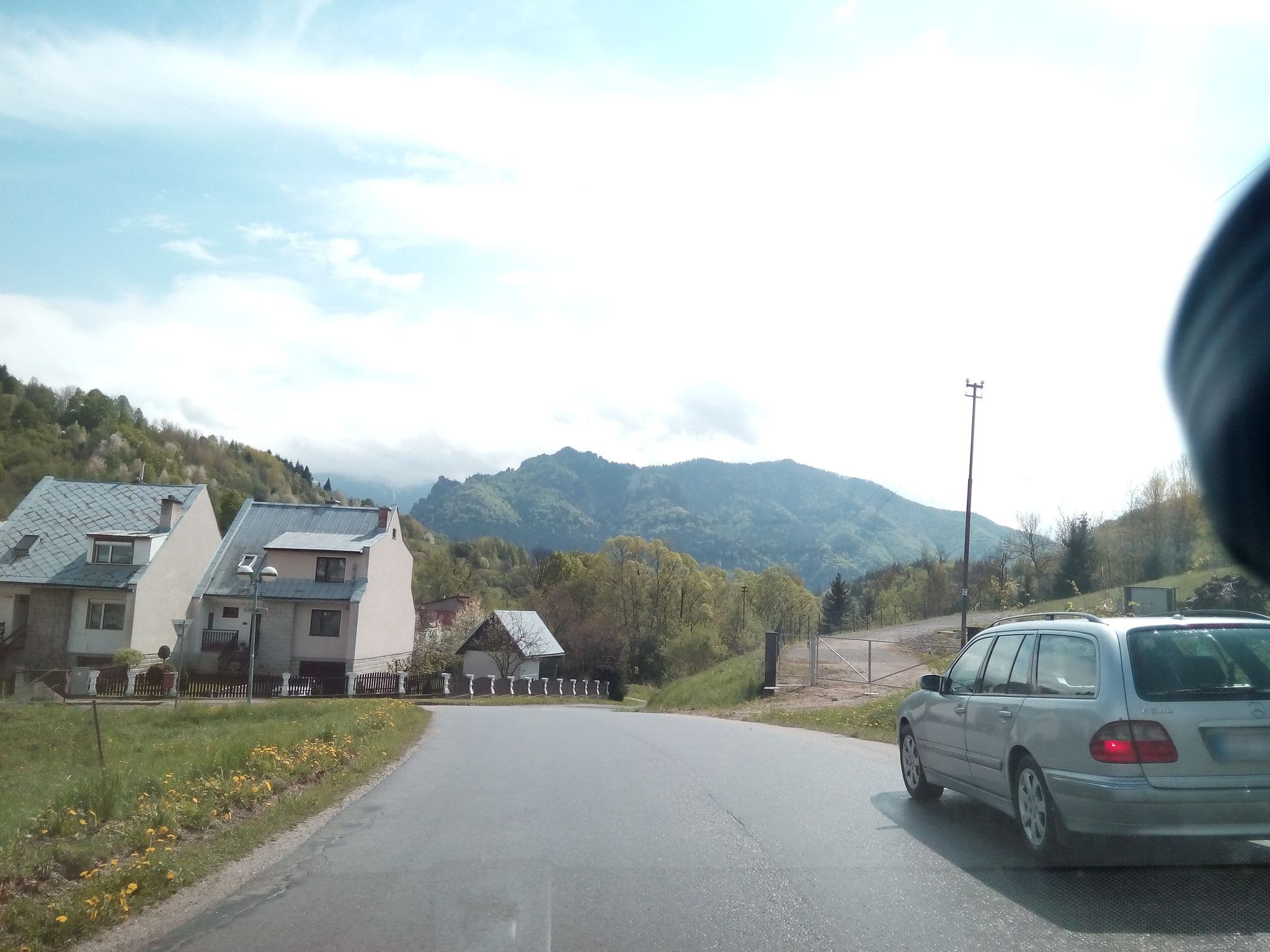 Street view near Chalupa Chotár, Terchová