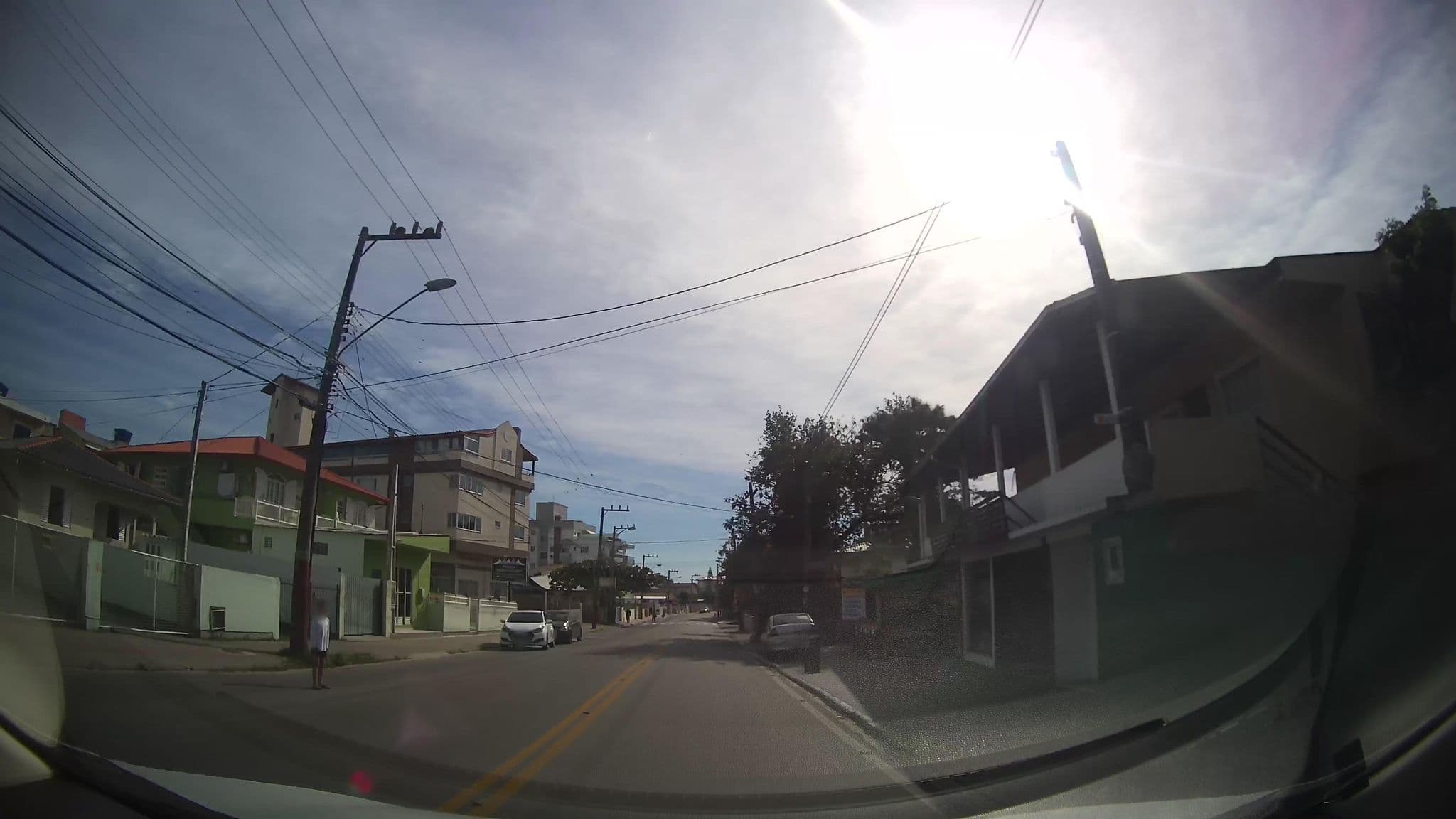 Street view near Pousada Solar Do Santinho, Itacorubi — © marciosampaio (CC BY-SA · Mapillary)