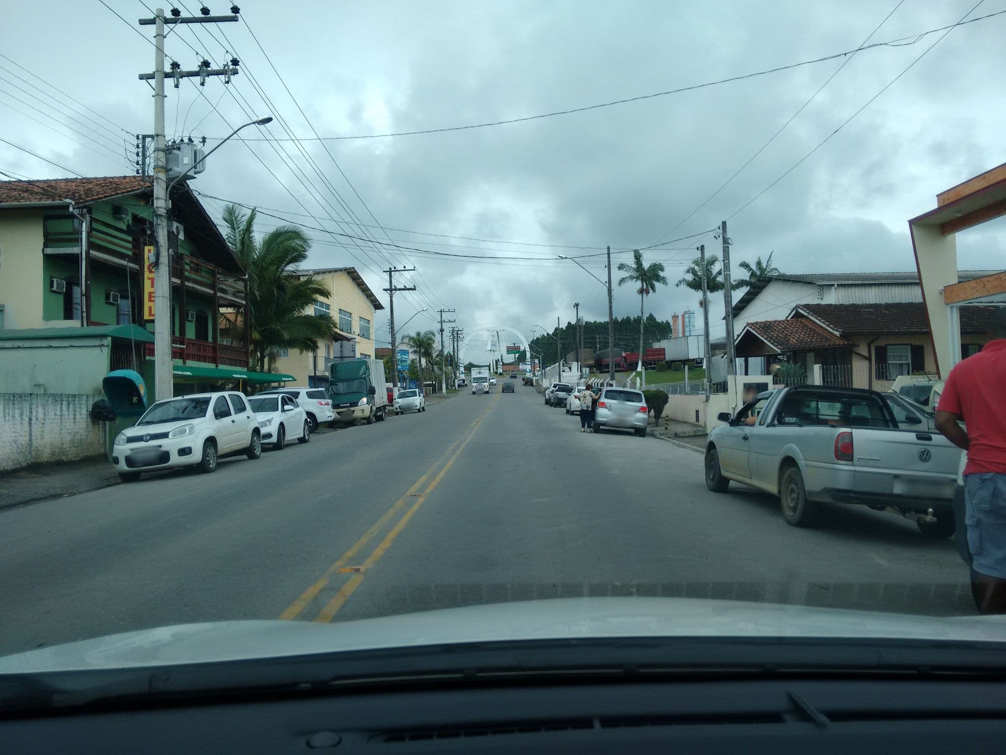 Street view near Pousada Acanto, Balneário Piçarras — © alvarenga (CC BY-SA · Mapillary)