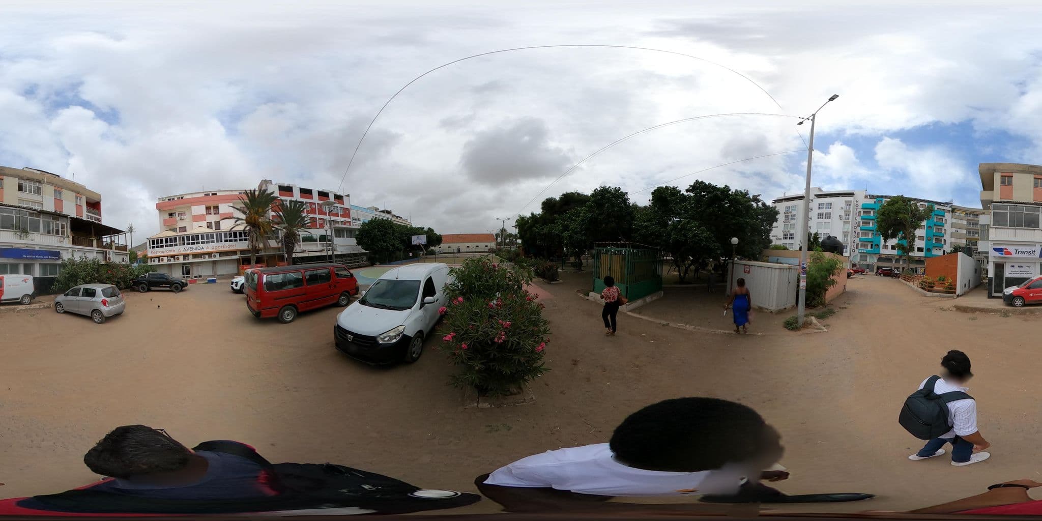Street view near Aparthotel Avenida, City Center of Mindelo — © Oralio (CC BY-SA · Mapillary)