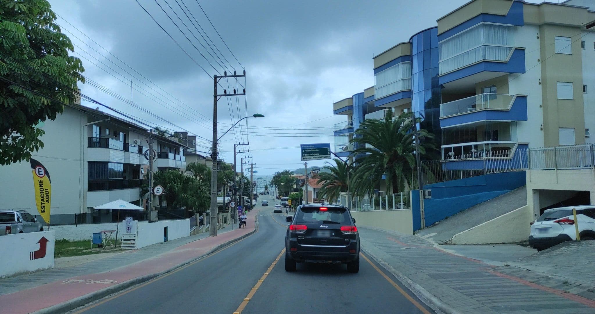 Street view near Pousada Paraiso, Bombinhas — © diegokrein (CC BY-SA · Mapillary)