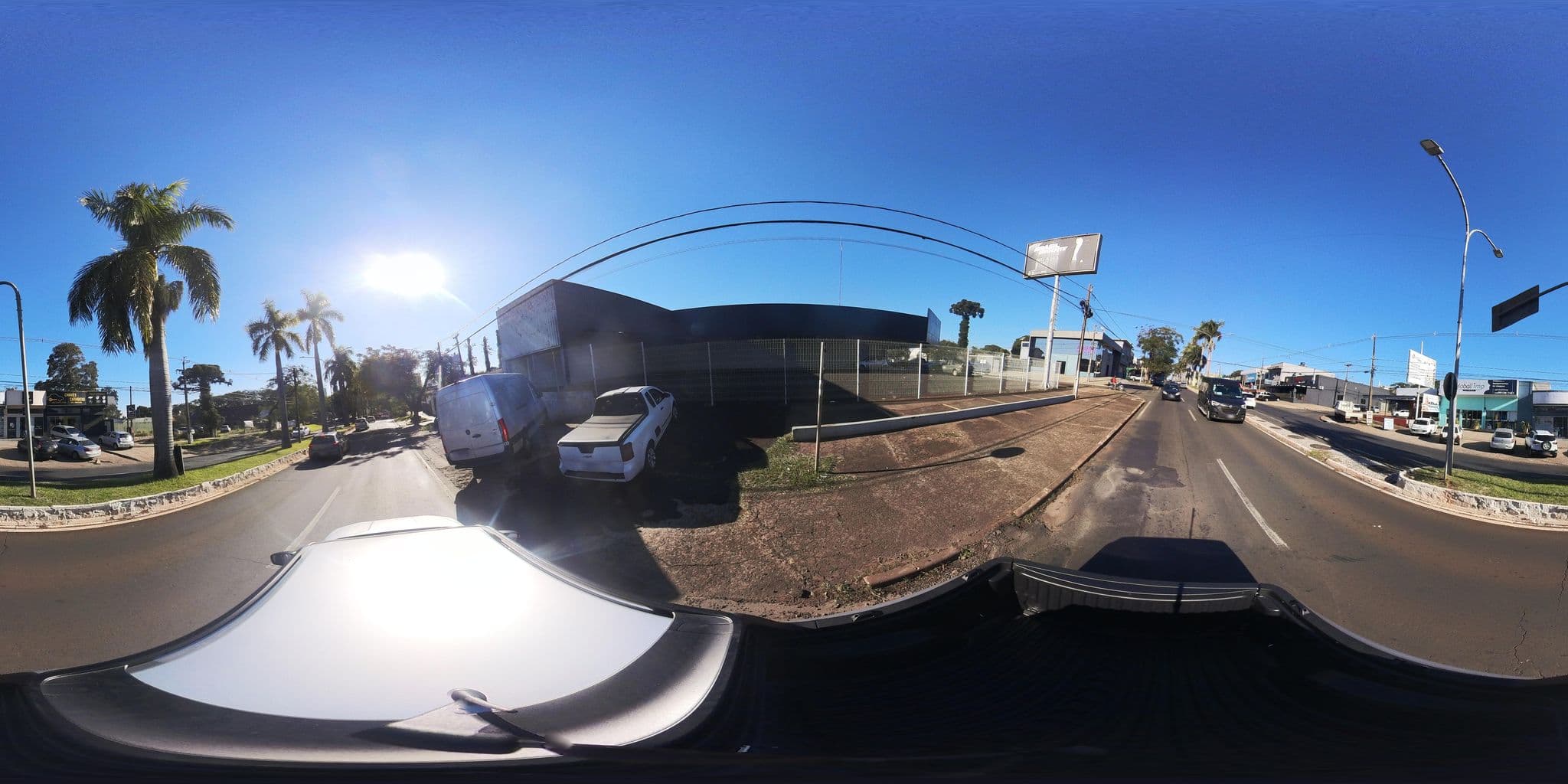 Street view near Hostel Saint Patrick's, Foz do Iguaçu — © nitterritorio (CC BY-SA · Mapillary)