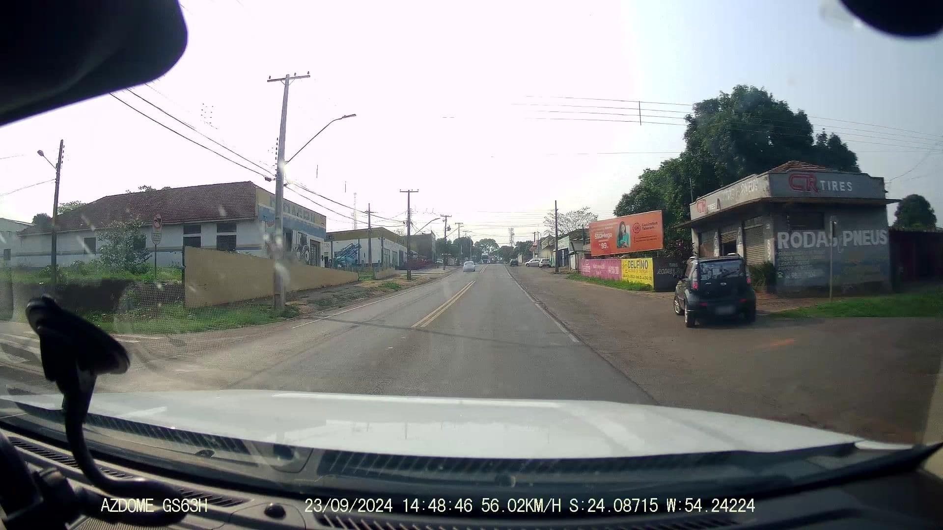 Street view near Hotel Pousada Cowboy, Terra Roxa — © jaderbavaresco (CC BY-SA · Mapillary)