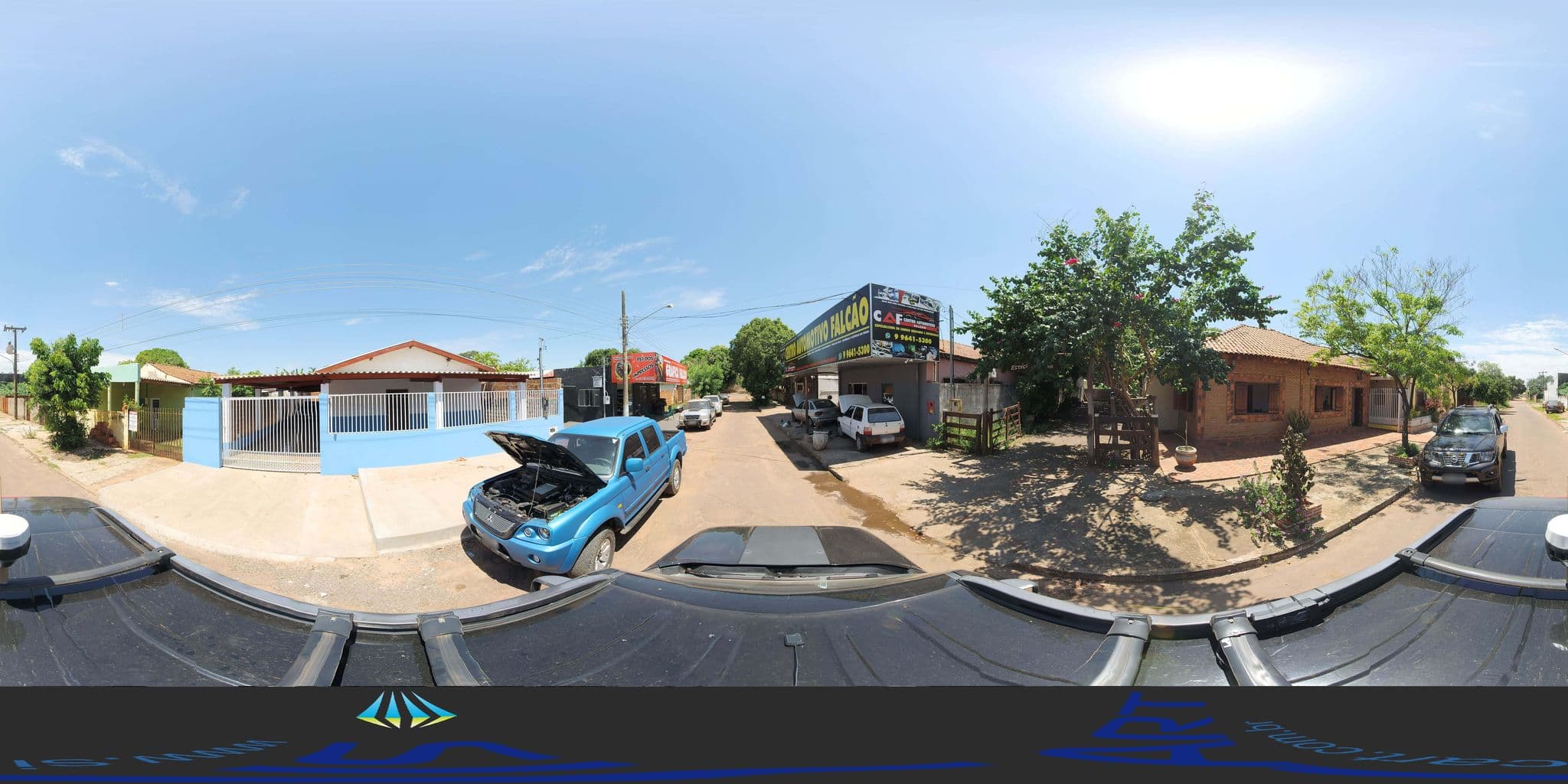 Street view near Hotel e Pousada Estação Figueira, Aquidauana — © Sicart360 (CC BY-SA · Mapillary)