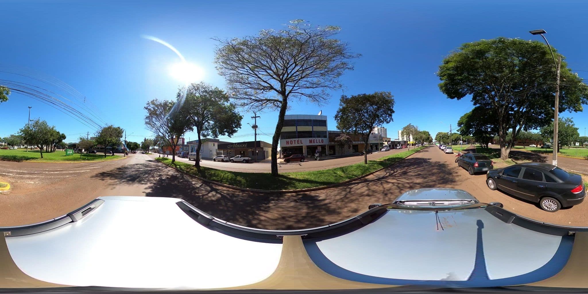 Street view near Hotel Melo, Cascavel — © CTMGEO (CC BY-SA · Mapillary)