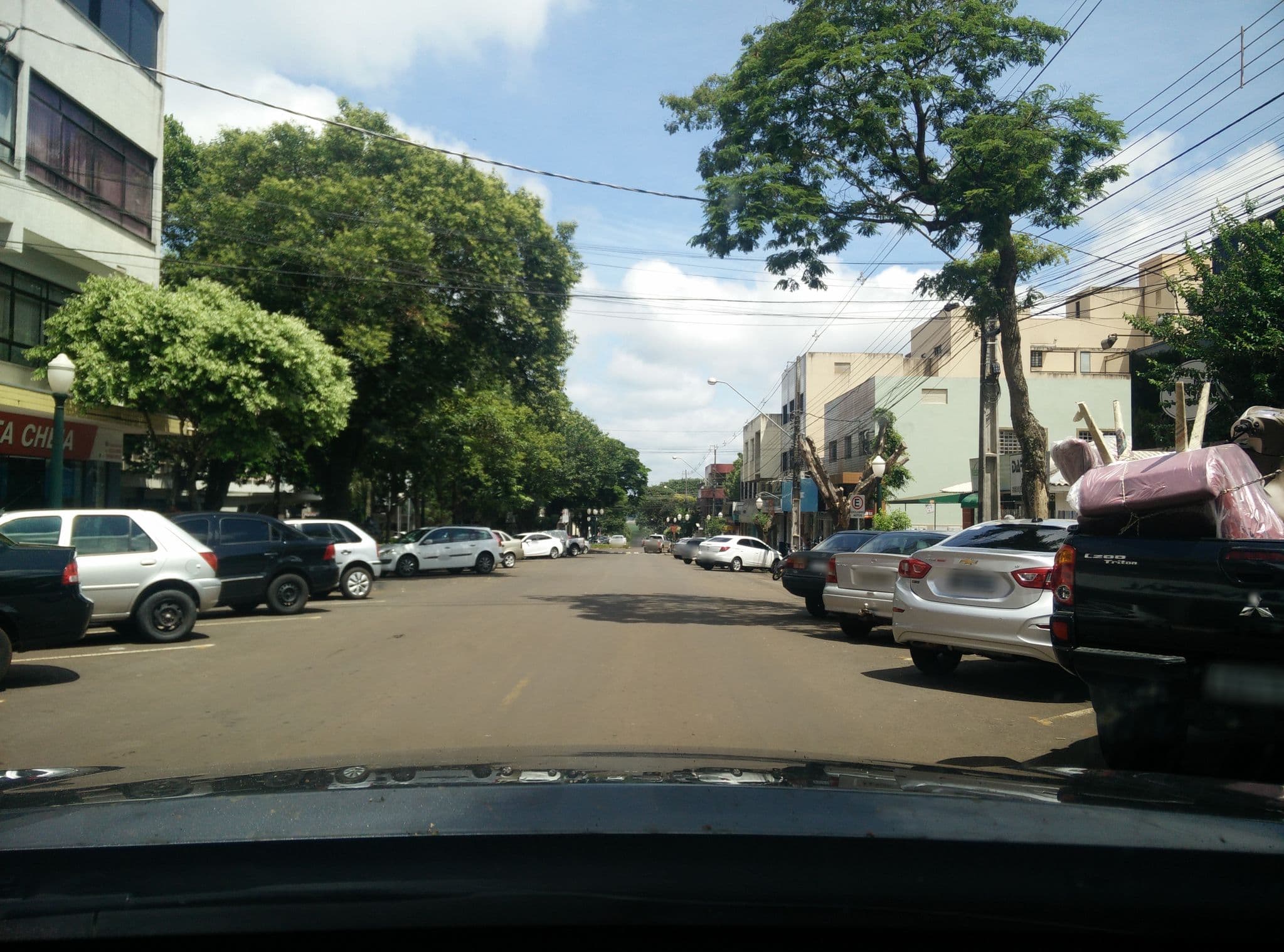 Street view near Hotel Pousada, Campo Mourão — © gmagno (CC BY-SA · Mapillary)