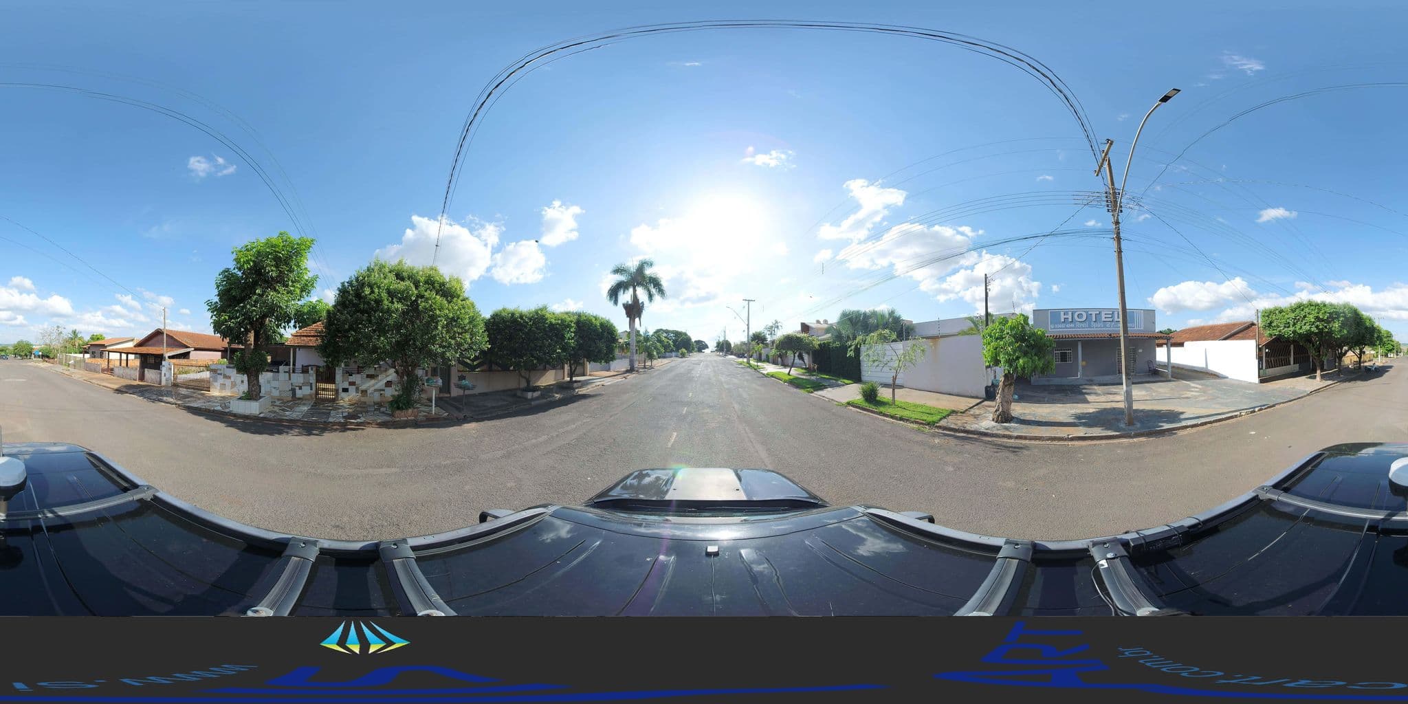 Street view near Hotel Pontual, Centenário do Sul — © Sicart360 (CC BY-SA · Mapillary)