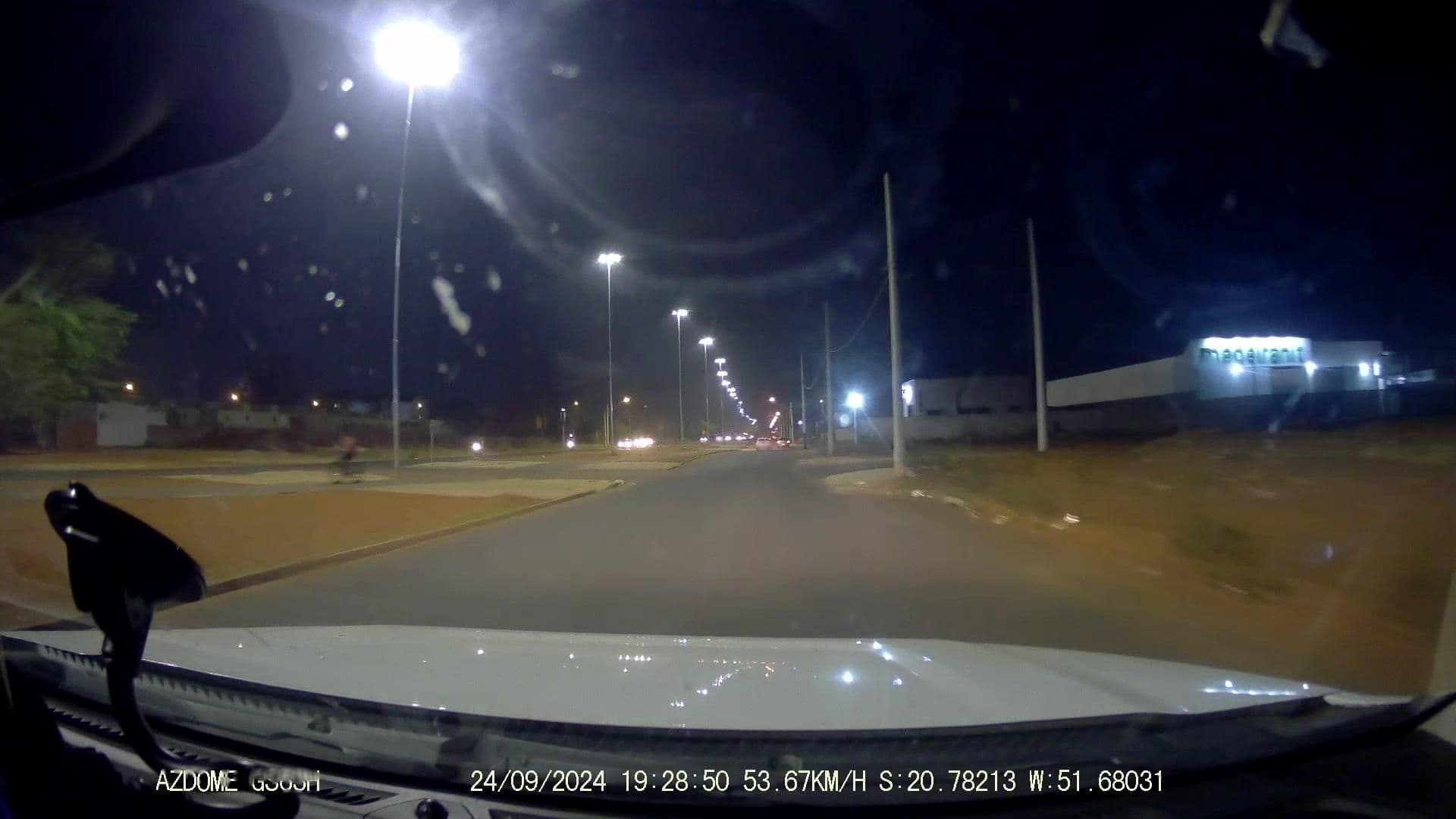 Street view near Hotel Pantanal, Três Lagoas — © jaderbavaresco (CC BY-SA · Mapillary)