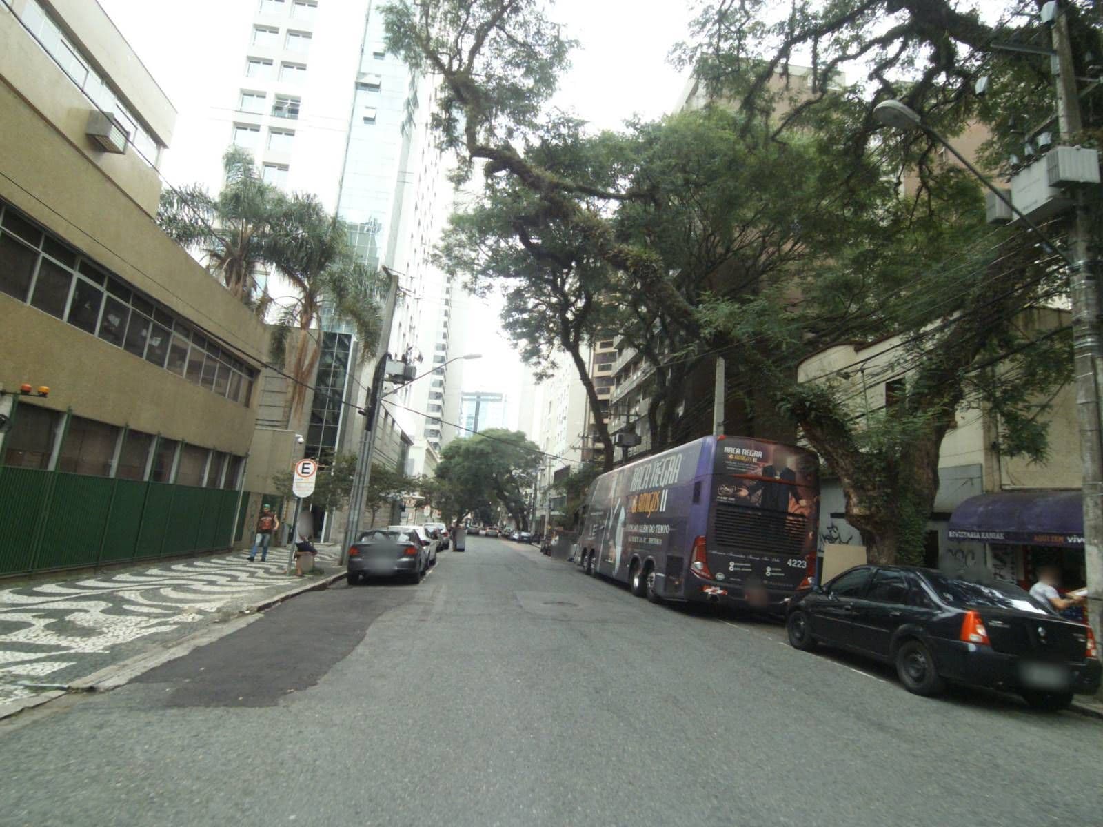 Street view near Trianon Apart Hotel, Curitiba — © projevias (CC BY-SA · Mapillary)