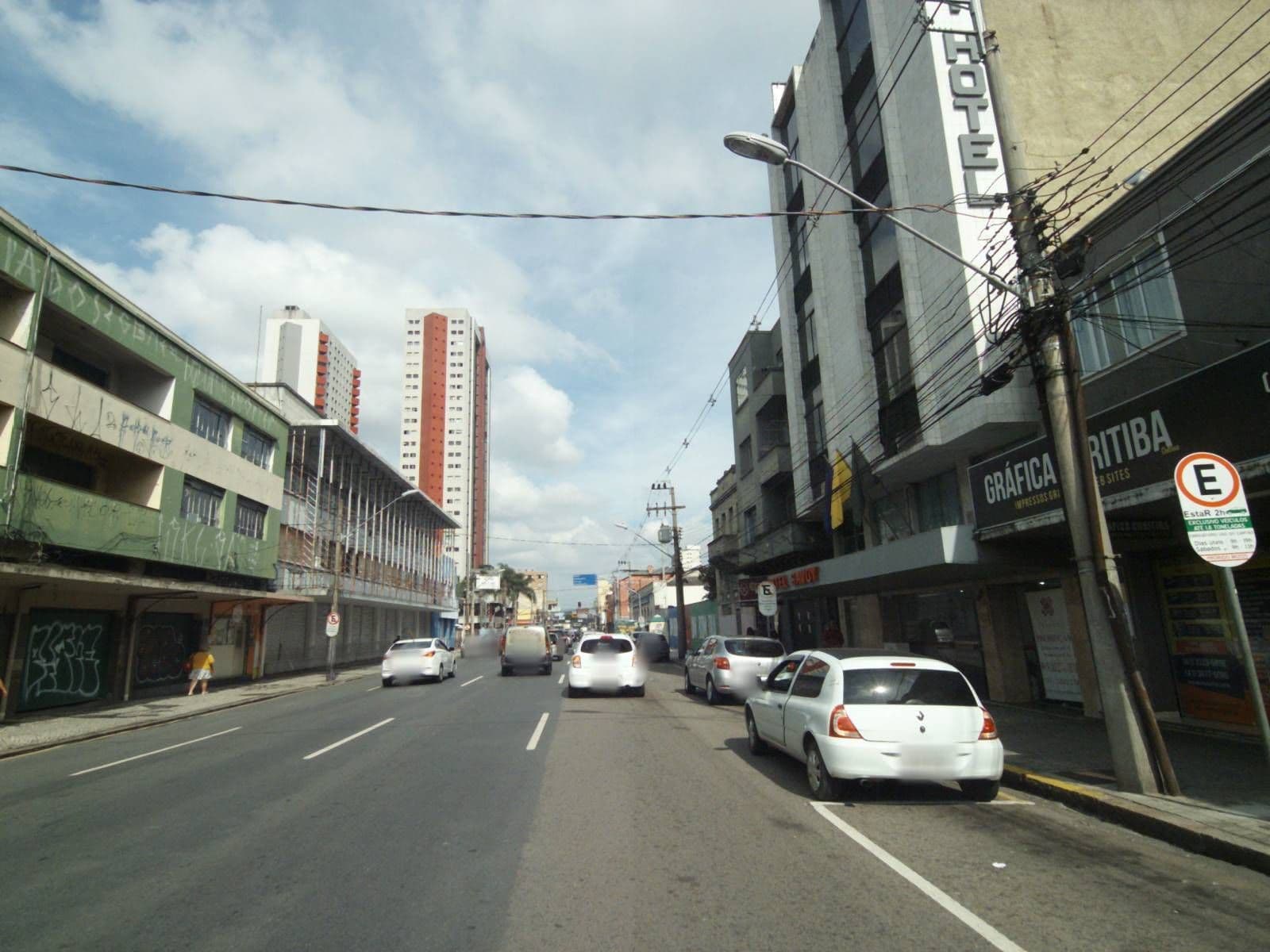 Street view near Savoy Hotel, Curitiba — © projevias (CC BY-SA · Mapillary)