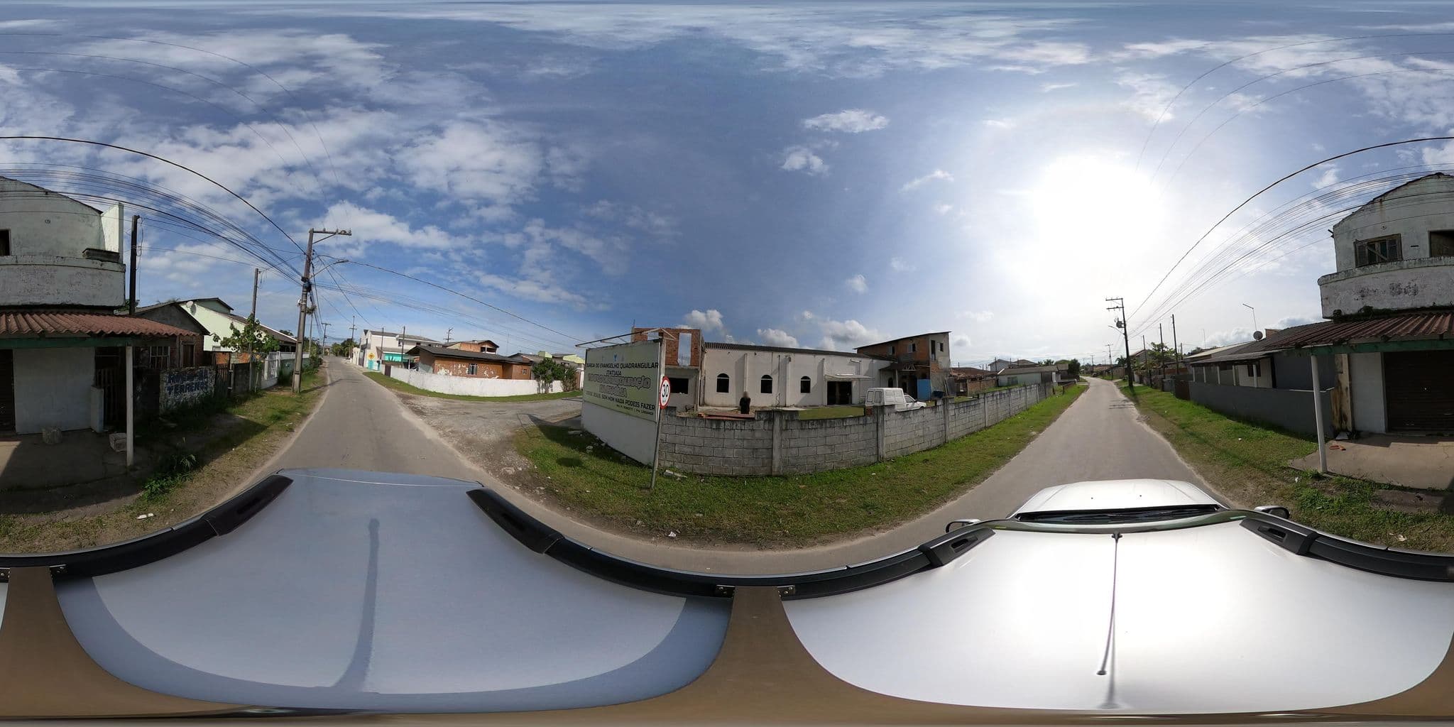 Street view near Pousada Crisar, Pontal do Paraná — © CTMGEO (CC BY-SA · Mapillary)