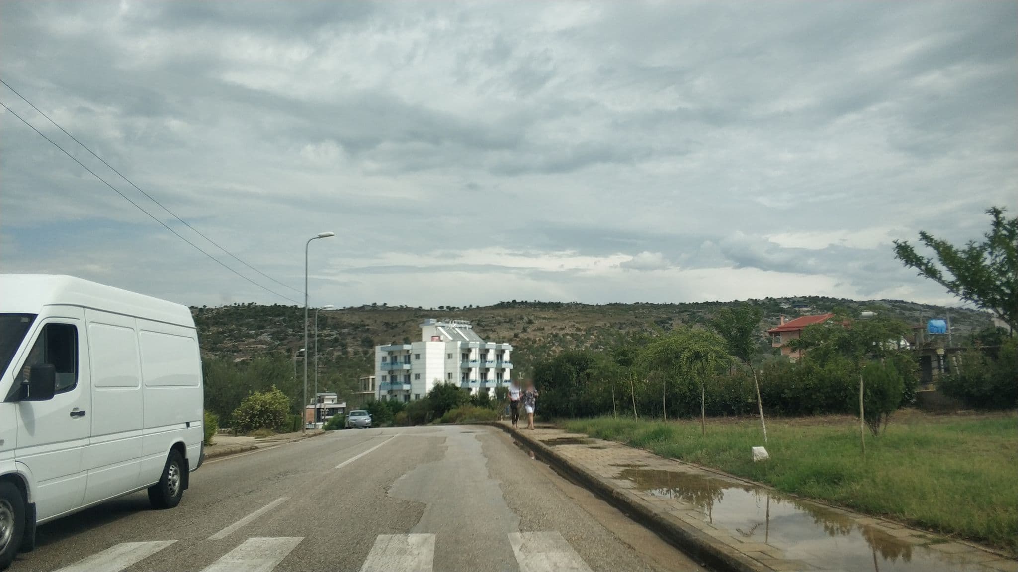 Street view near Hotel Marikseli, Ksamil — © freddouhelk (CC BY-SA · Mapillary)