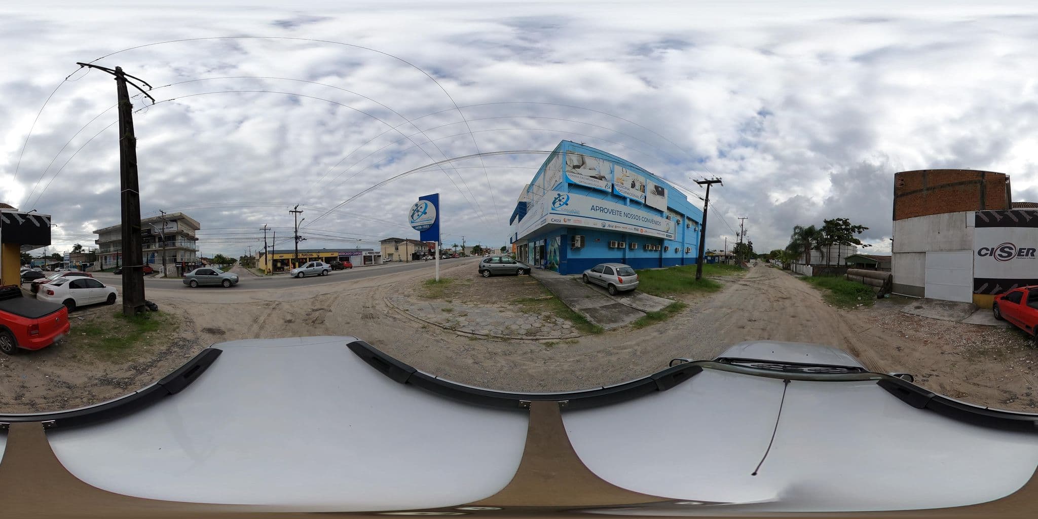 Street view near Pousada e Restaurante Mares do Sul, Pontal do Paraná — © CTMGEO (CC BY-SA · Mapillary)