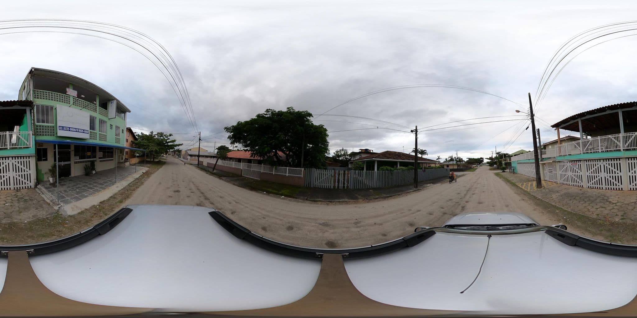 Street view near Hotel Águas Mornas, Pontal do Paraná — © CTMGEO (CC BY-SA · Mapillary)