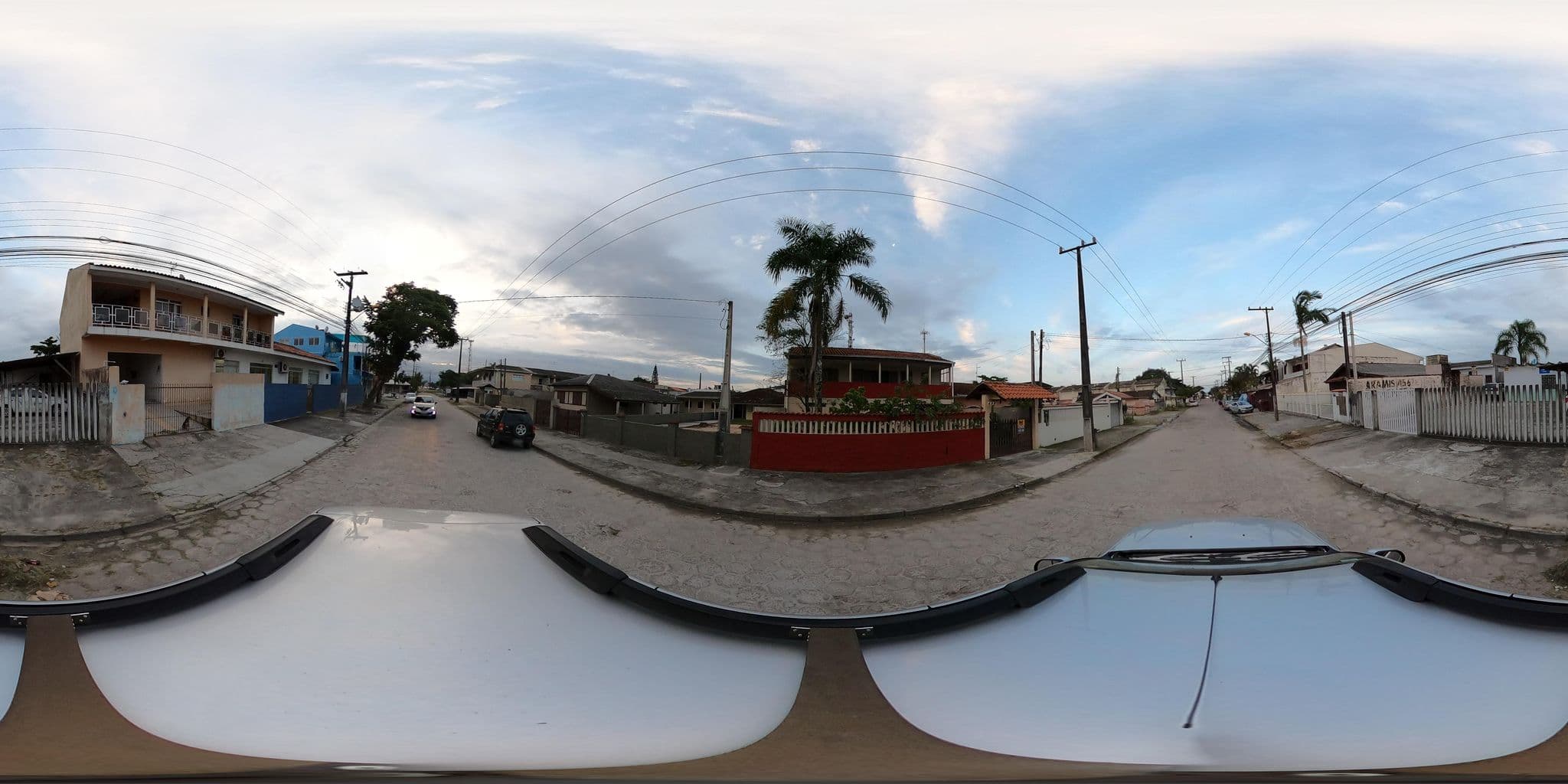Street view near Pousada Praia de Leste, Pontal do Paraná — © CTMGEO (CC BY-SA · Mapillary)