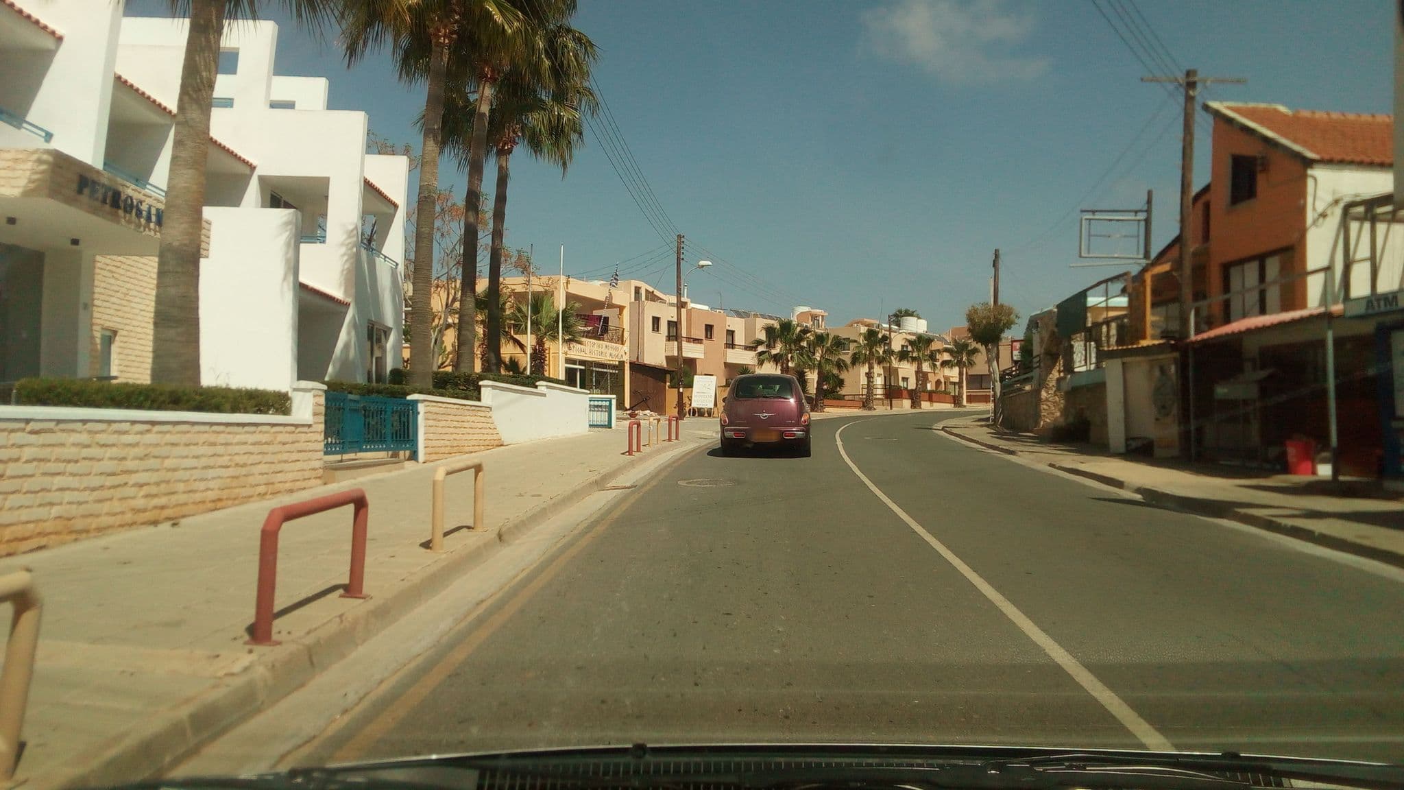 Street view near Petrosana Hotel Apartments, Ayia Napa — © stpkyriakou (CC BY-SA · Mapillary)