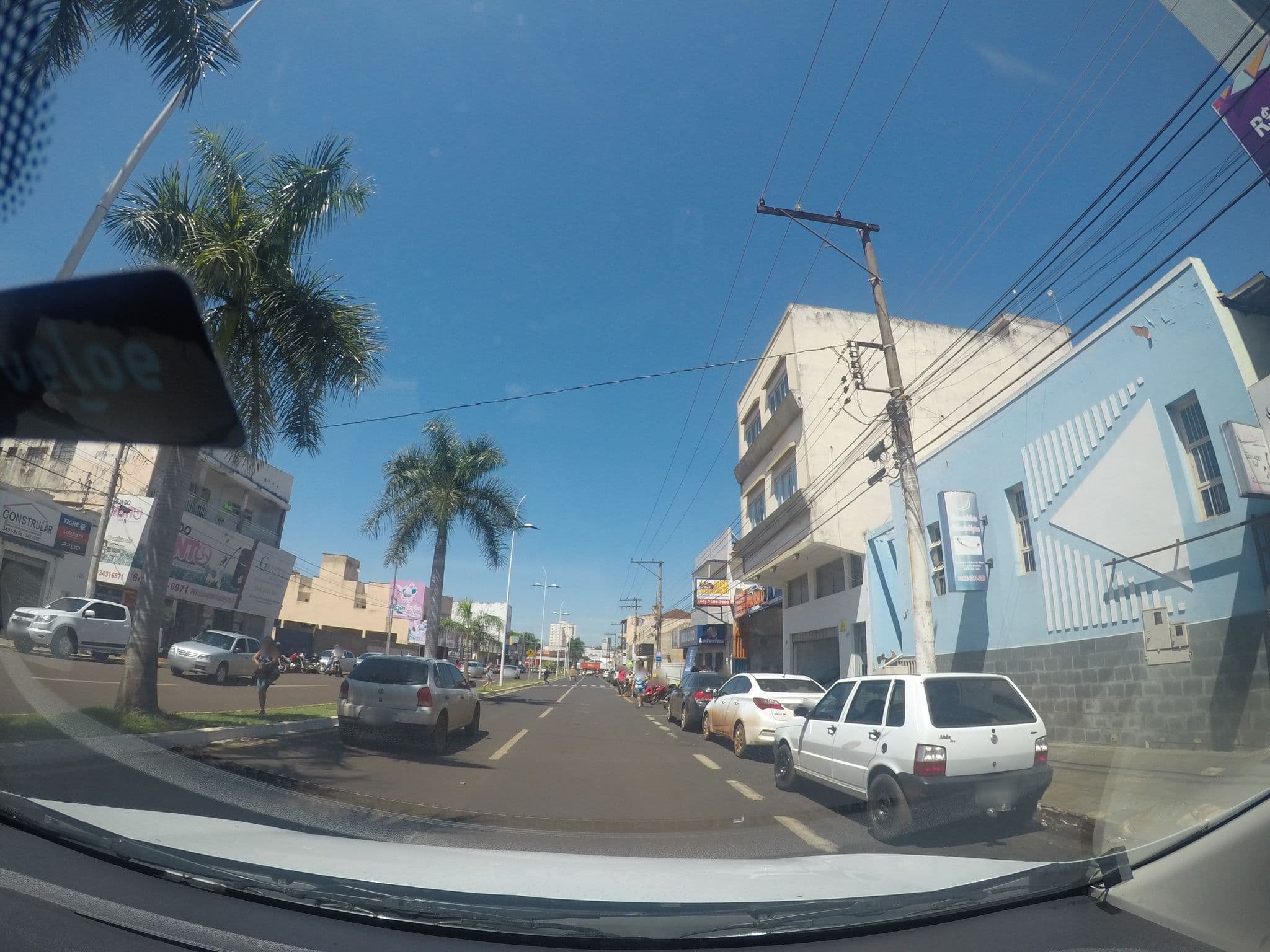 Street view near Hotel Duas Maria, Itumbiara — © marciosampaio (CC BY-SA · Mapillary)