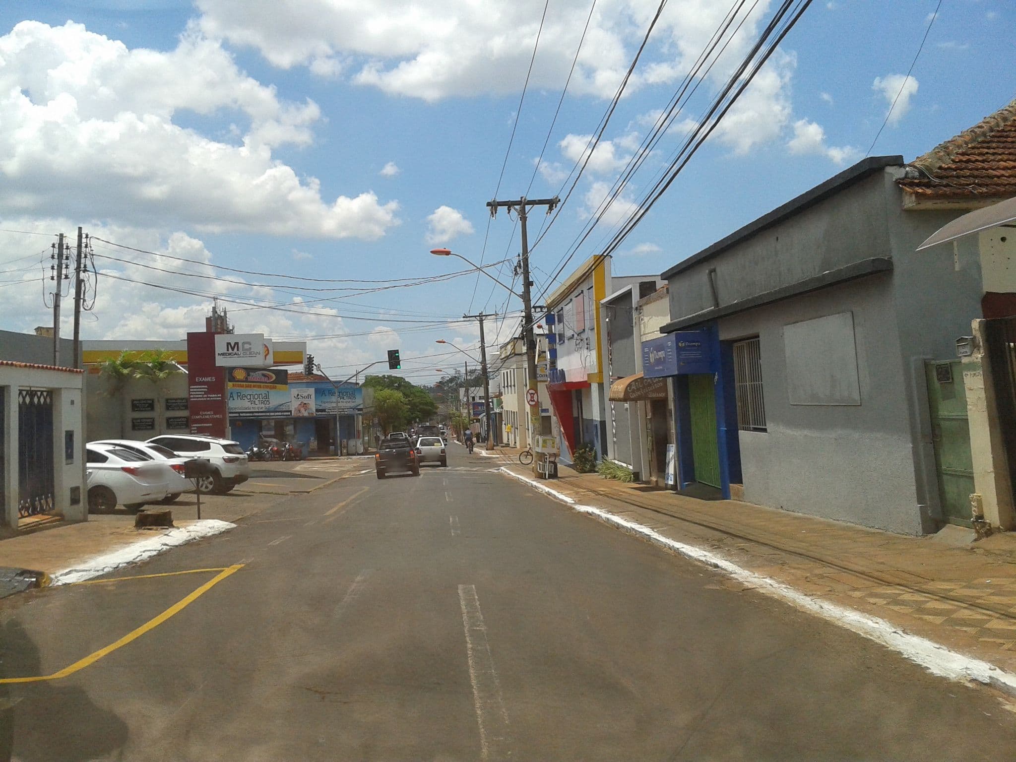 Street view near Hotel Sampaio, Itumbiara — © marcos_medeiros (CC BY-SA · Mapillary)