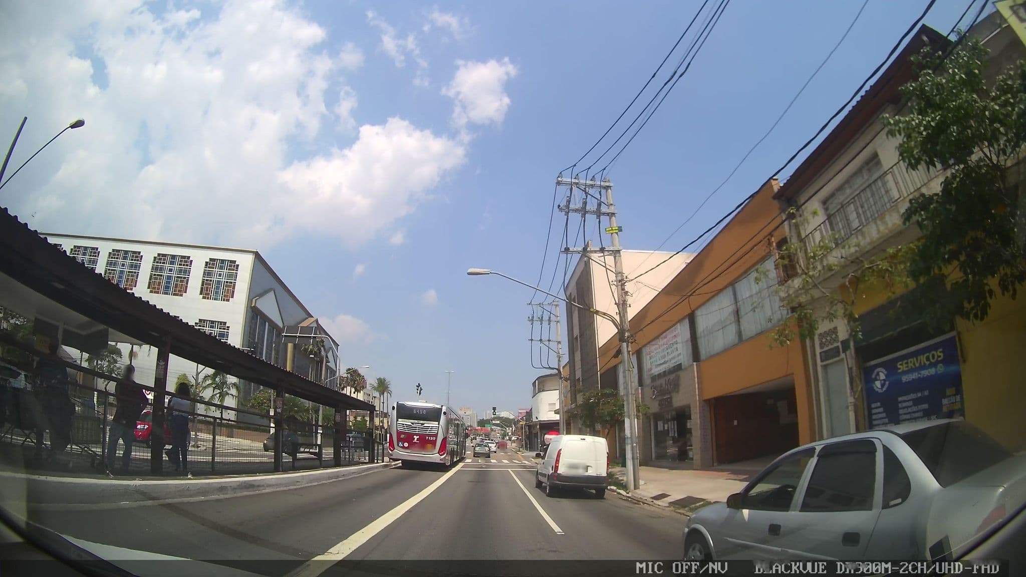 Street view near Uberlandia Hotel, Santo Amaro — © marciosampaio (CC BY-SA · Mapillary)