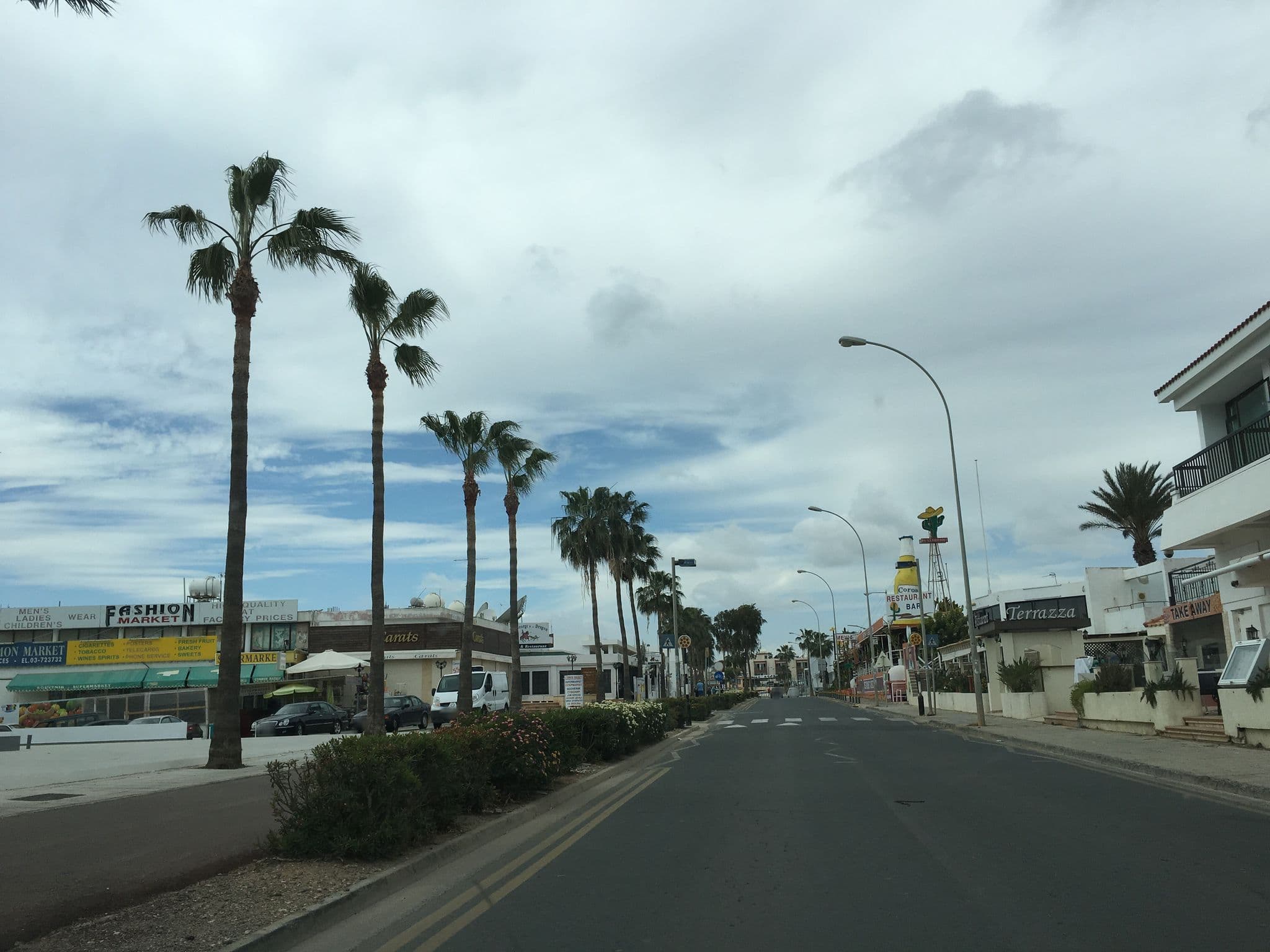 Street view near Margadina Lounge Hotel, Ayia Napa — © volmart (CC BY-SA · Mapillary)