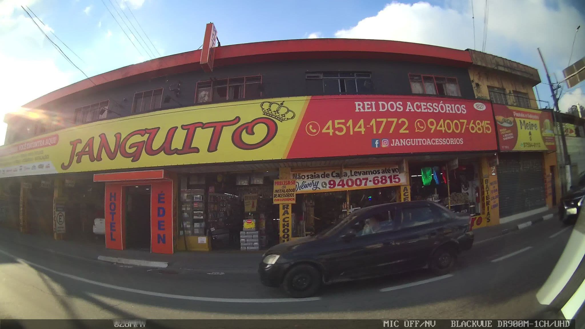 Street view near Hotel Éden, Mauá — © kaart_4 (CC BY-SA · Mapillary)