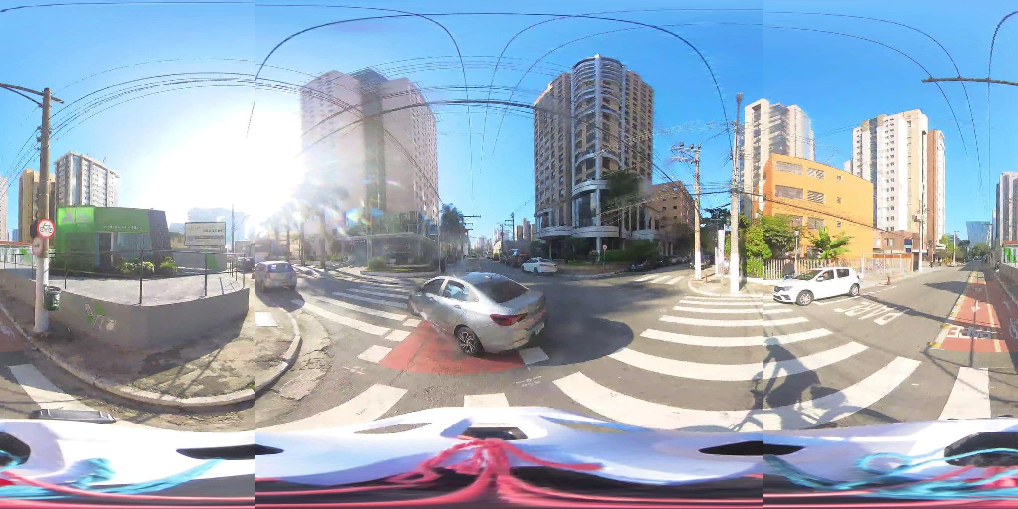 Street view near TRYP São Paulo Nações Unidas Hotel, Santo Amaro — © gabinete_falzoni (CC BY-SA · Mapillary)