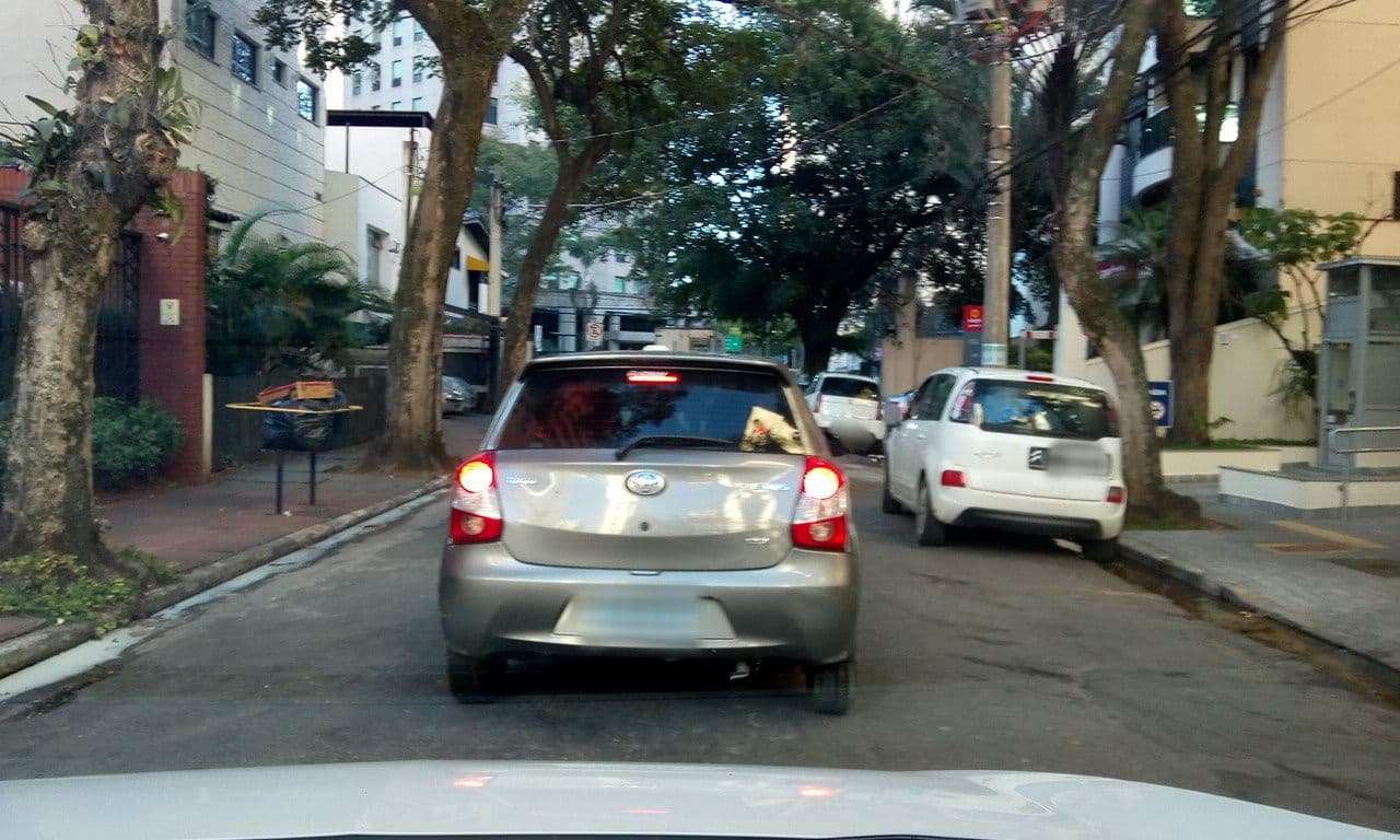 Street view near Adagio São Paulo Itaim Bibi, Itaim Bibi — © thierrytelenav (CC BY-SA · Mapillary)