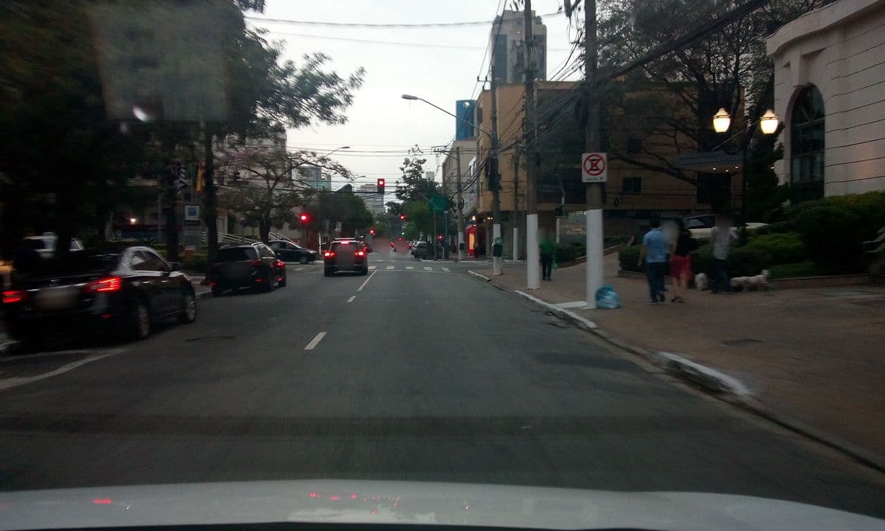 Street view near Sol Meliá Itaim, Itaim Bibi — © thierrytelenav (CC BY-SA · Mapillary)
