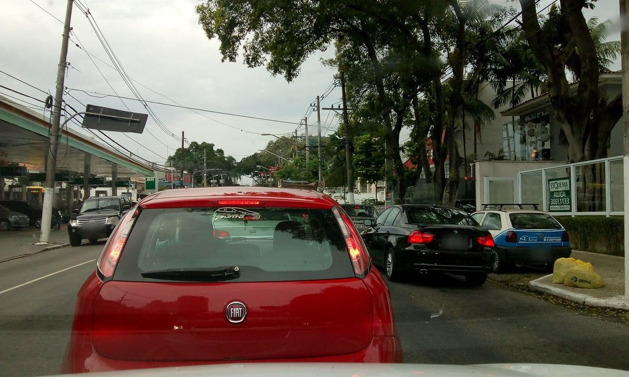 Street view near Estanplaza Hotel, Itaim Bibi — © thierrytelenav (CC BY-SA · Mapillary)