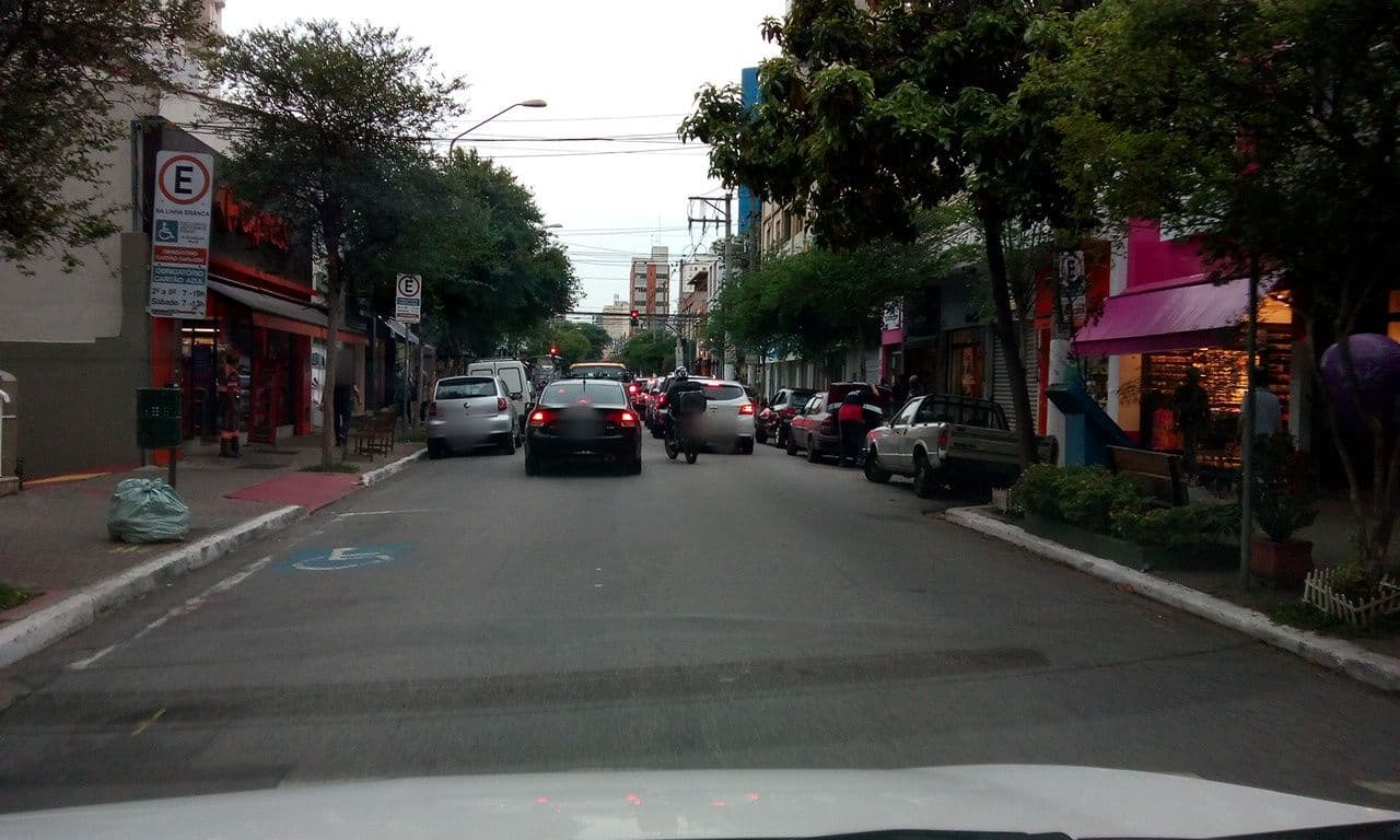 Street view near Double Tree by Hilton São Paulo Itaim, Itaim Bibi — © thierrytelenav (CC BY-SA · Mapillary)