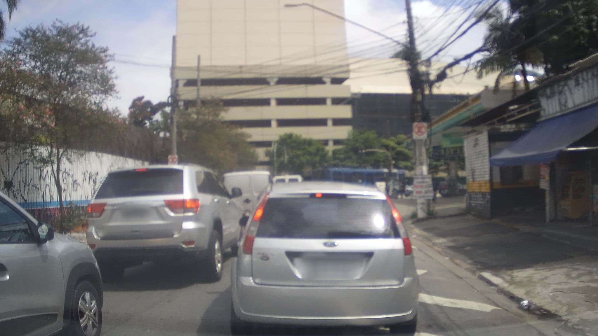 Street view near Grey Hotel, Pinheiros — © marciosampaio (CC BY-SA · Mapillary)