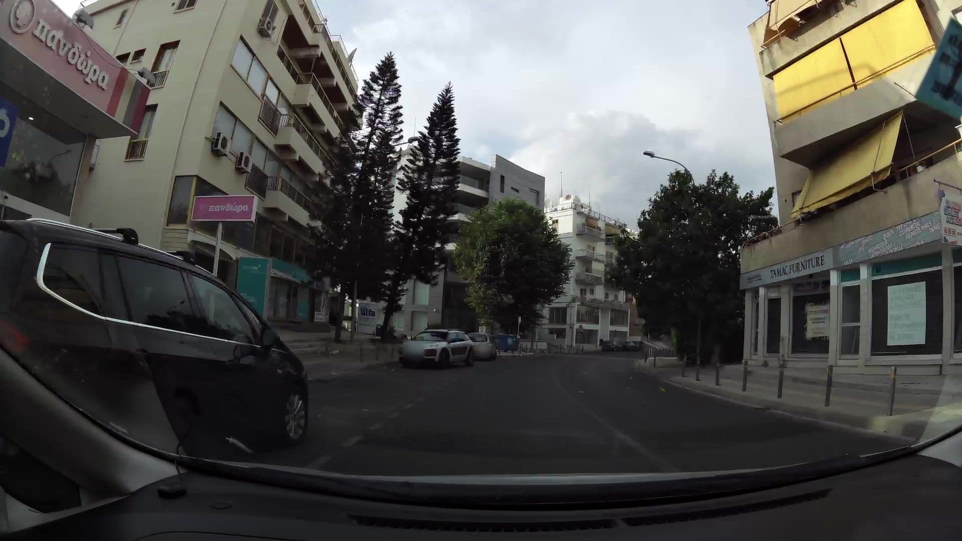 Street view near NEX Hostel, Nicosia — © kaartcam (CC BY-SA · Mapillary)