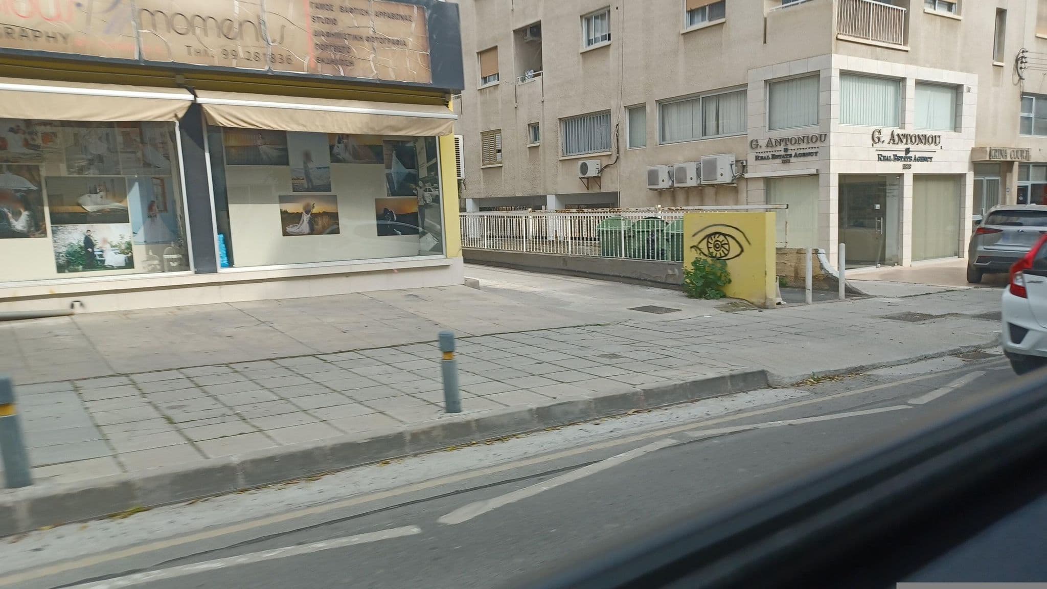 Street view near Costanian, Aglantziá — © noa1 (CC BY-SA · Mapillary)