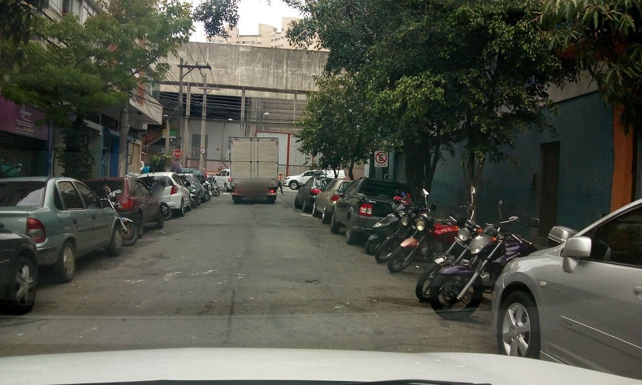 Street view near São Paulo Wanderlust Hostel, Santa Cecilia — © thierrytelenav (CC BY-SA · Mapillary)