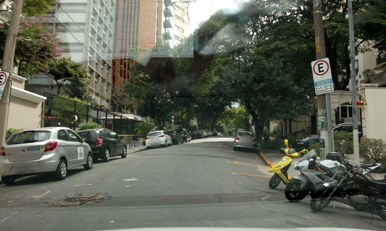 Street view near Hostel Marie, Consolação — © thierrytelenav (CC BY-SA · Mapillary)