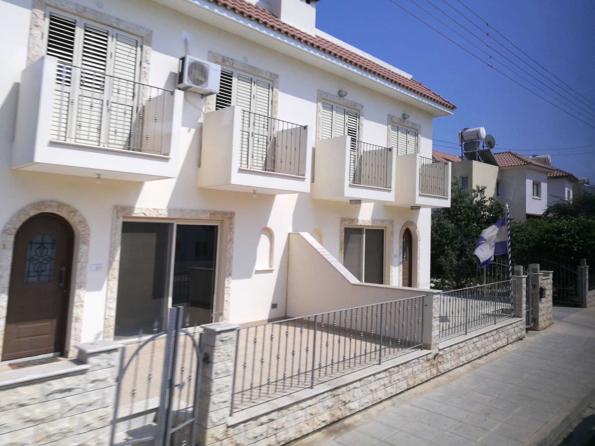 Street view near Villa Kyros, Protaras