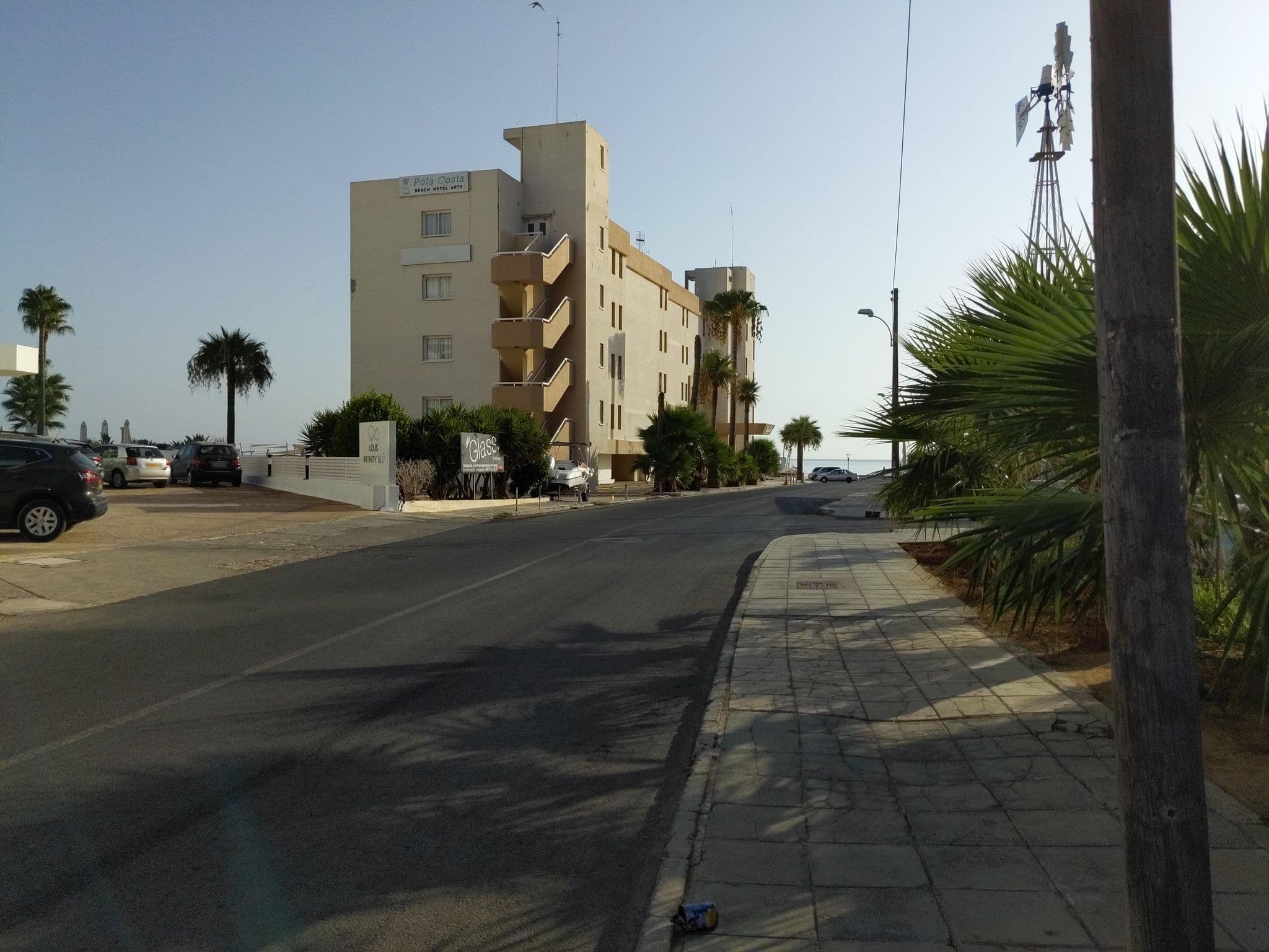 Street view near Louis Infinity Blu, Protaras