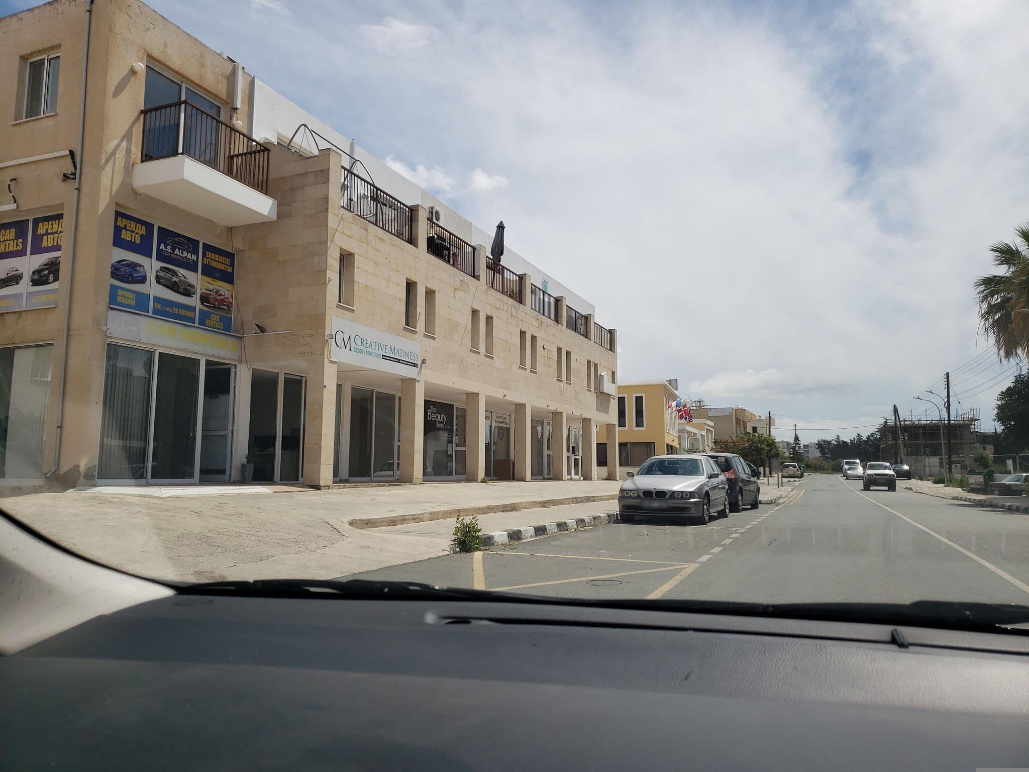 Street view near Marina Complex, Paphos — © mapfool (CC BY-SA · Mapillary)