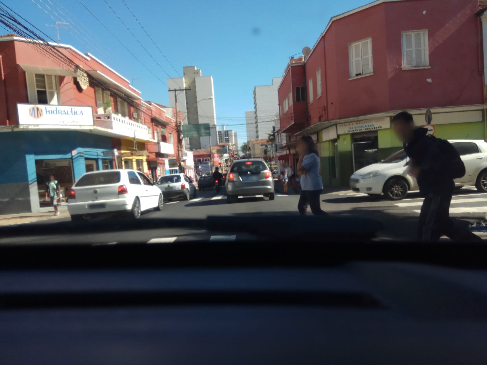 Street view near Oly Plaza Hotel, Piracicaba — © andersoal (CC BY-SA · Mapillary)
