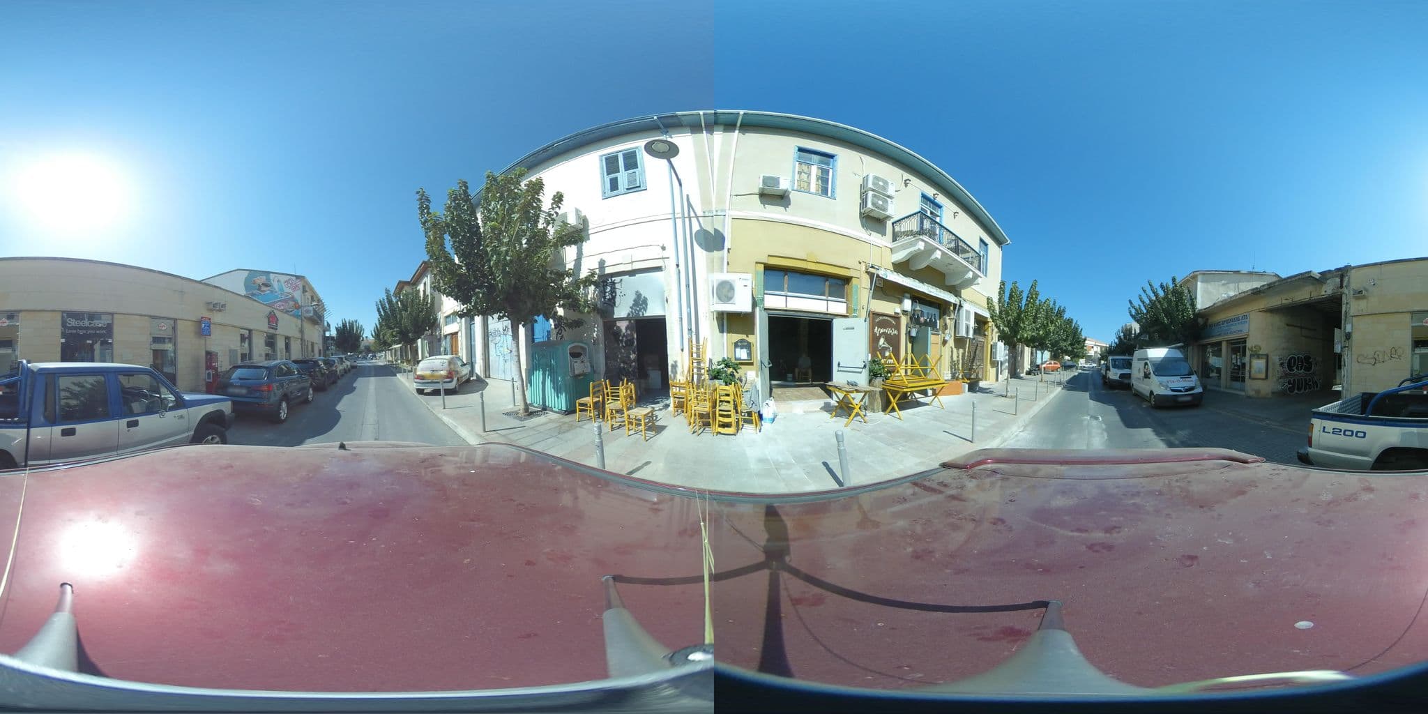 Street view near Bee Hostel, Limassol — © WhanTwo (CC BY-SA · Mapillary)
