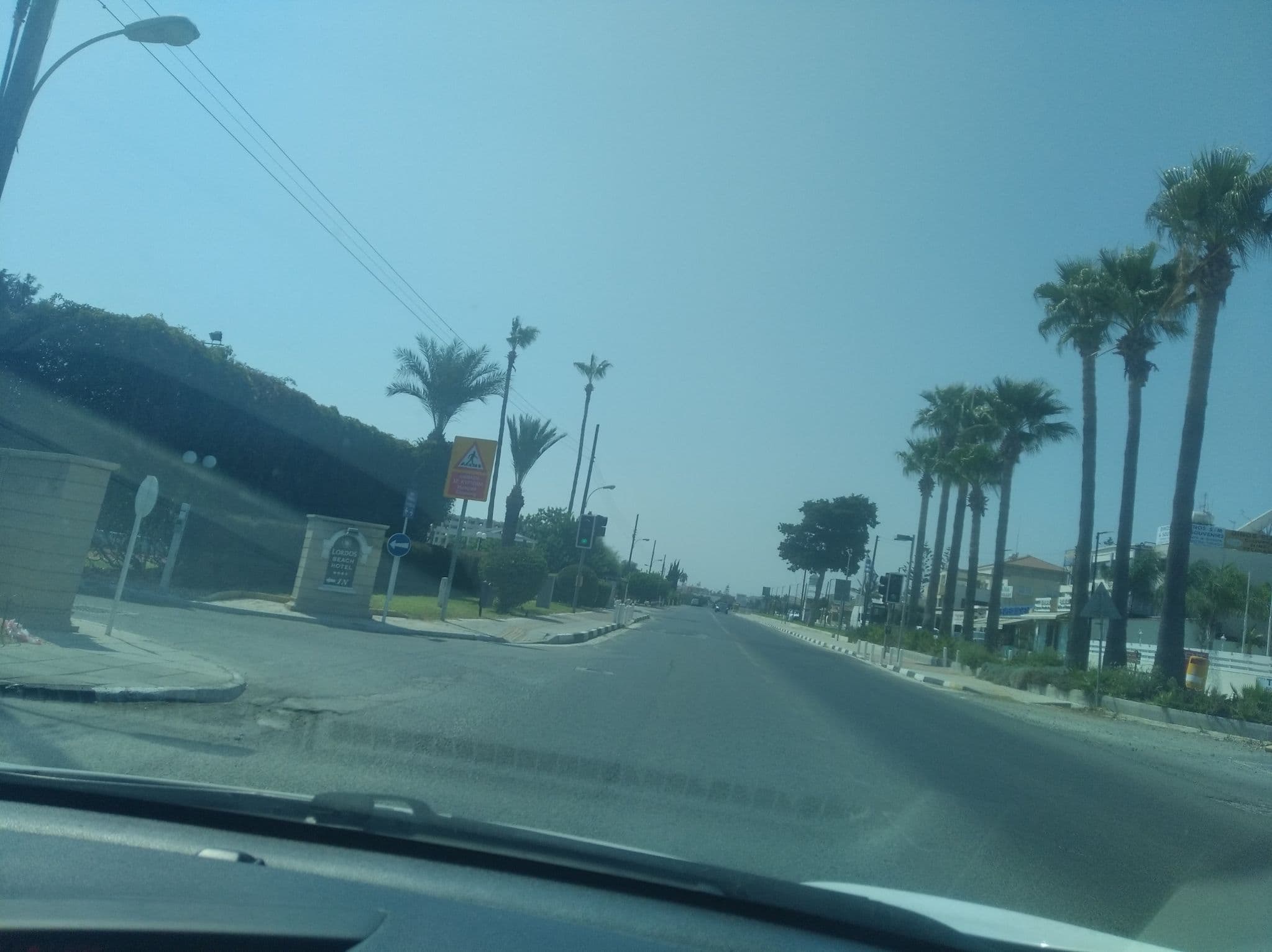 Street view near Tsialis Hotel, Pýla — © marioscy (CC BY-SA · Mapillary)