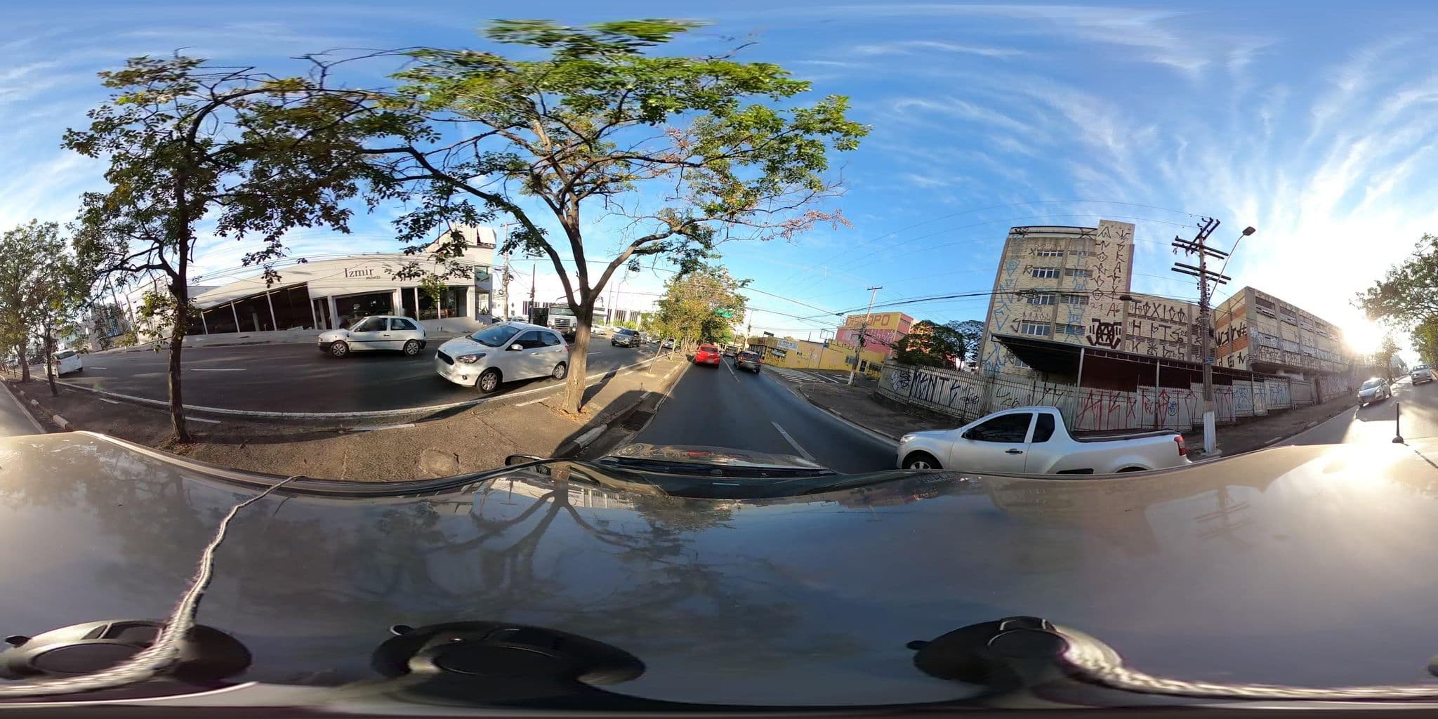 Street view near Hotel Leal Plazza, Campinas — © jmfaria (CC BY-SA · Mapillary)