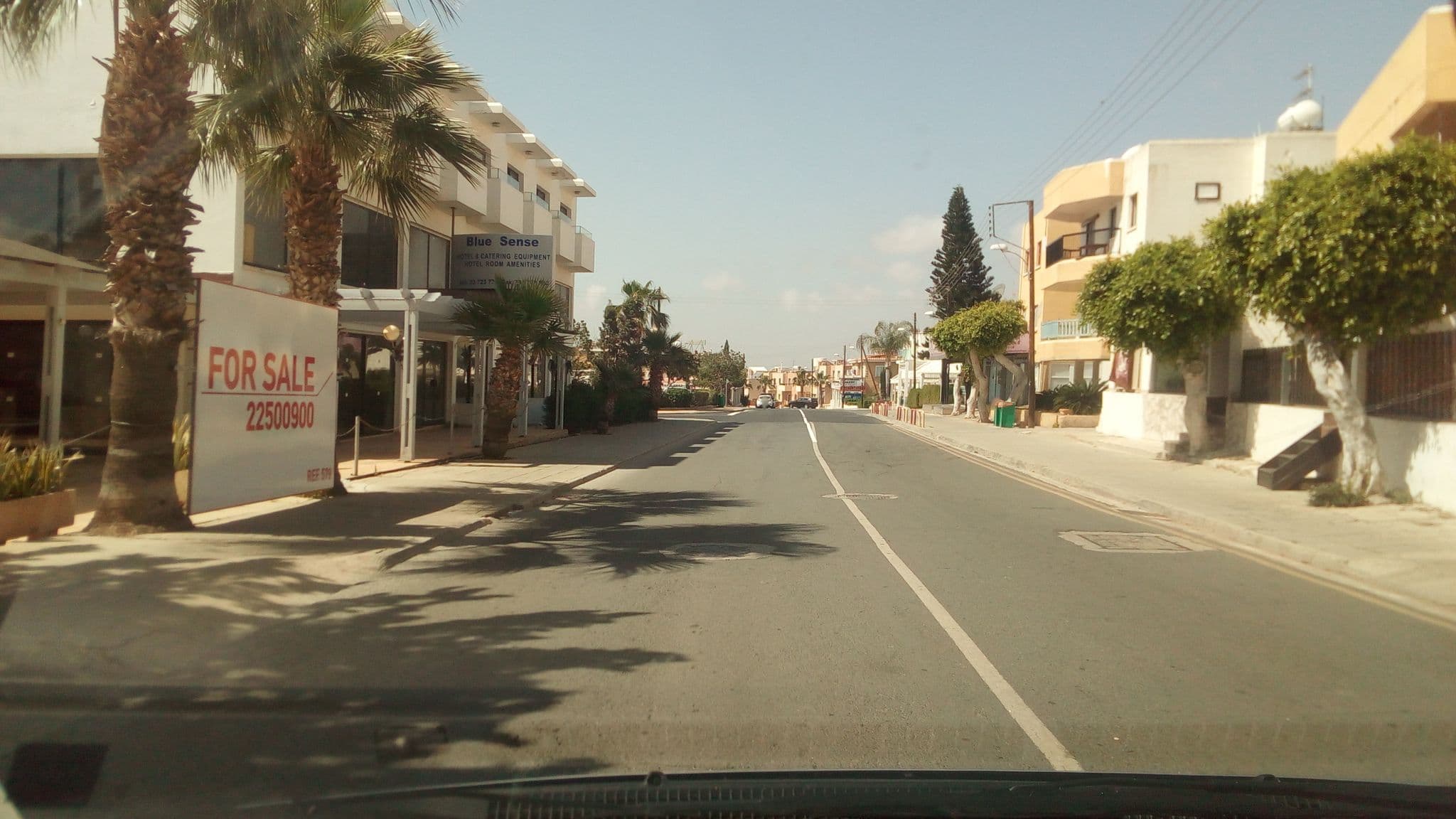 Street view near Cosmo Napa Hotel, Ayia Napa — © stpkyriakou (CC BY-SA · Mapillary)