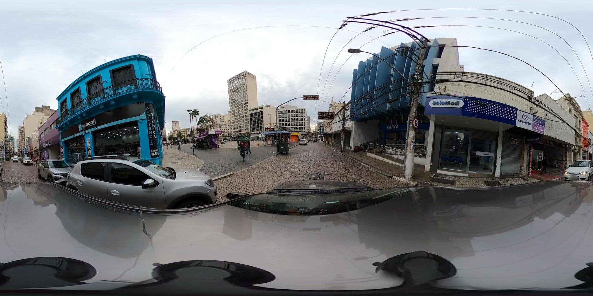 Street view near Hotel Opala Barão, Campinas — © jmfaria (CC BY-SA · Mapillary)