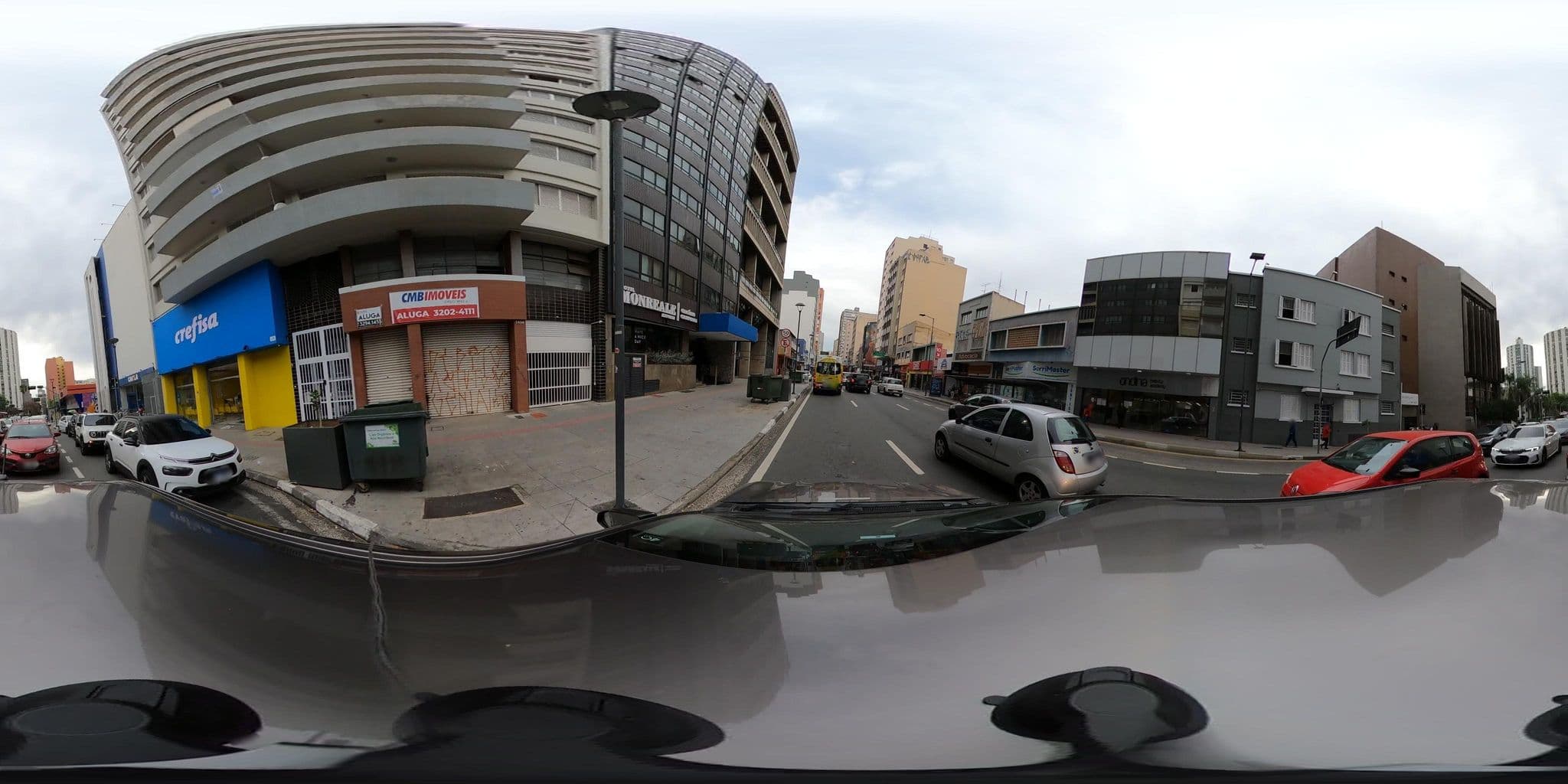 Street view near Hotel DoubleTree By Hilton, Campinas — © jmfaria (CC BY-SA · Mapillary)