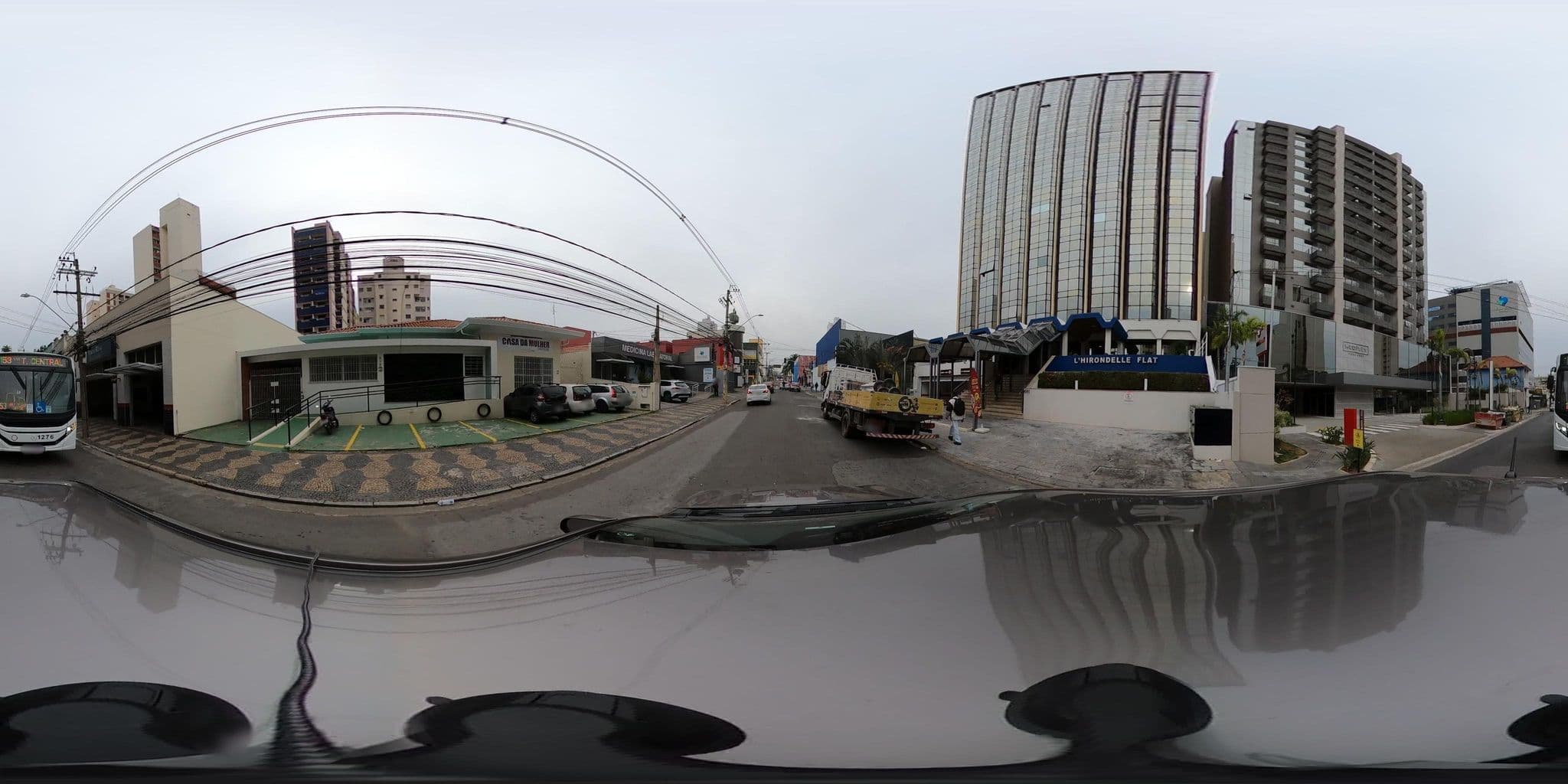 Street view near L'Hirondelle Flat Service, Campinas — © jmfaria (CC BY-SA · Mapillary)